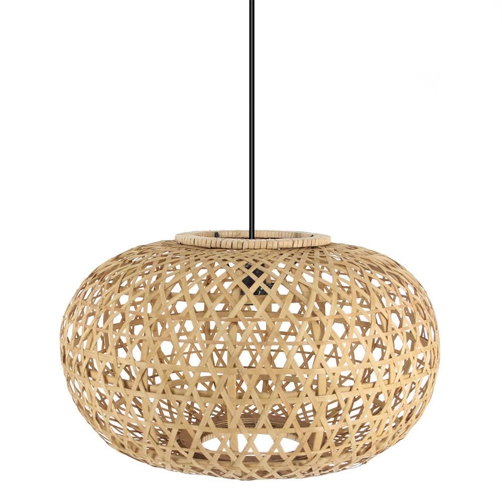 Voltshine - Lampada a Sospensione in Bambù Naturale