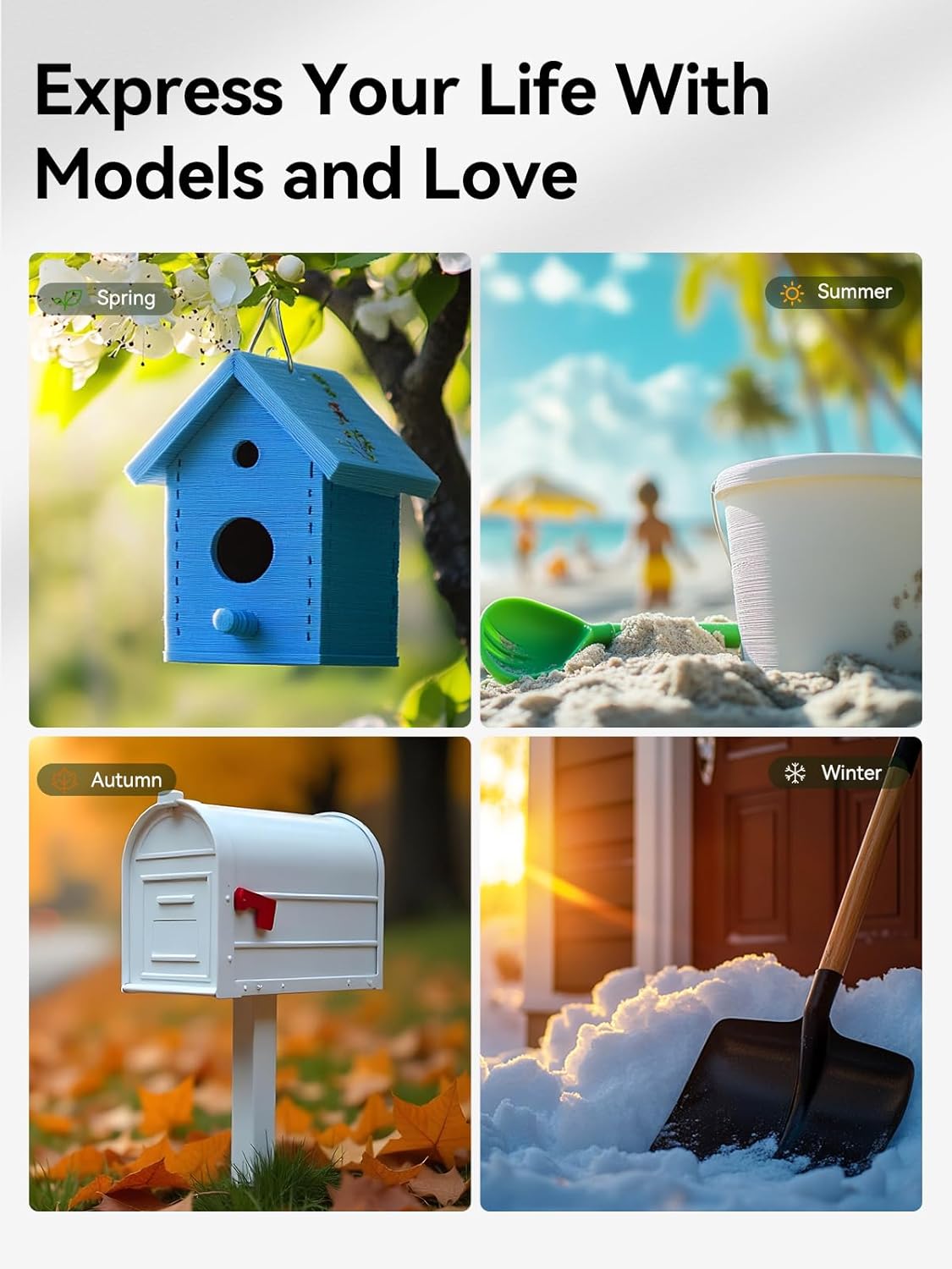 Sunlu Filamento ASA 1,75mm per Stampante 3D - 8 Rotoli - immagine 8