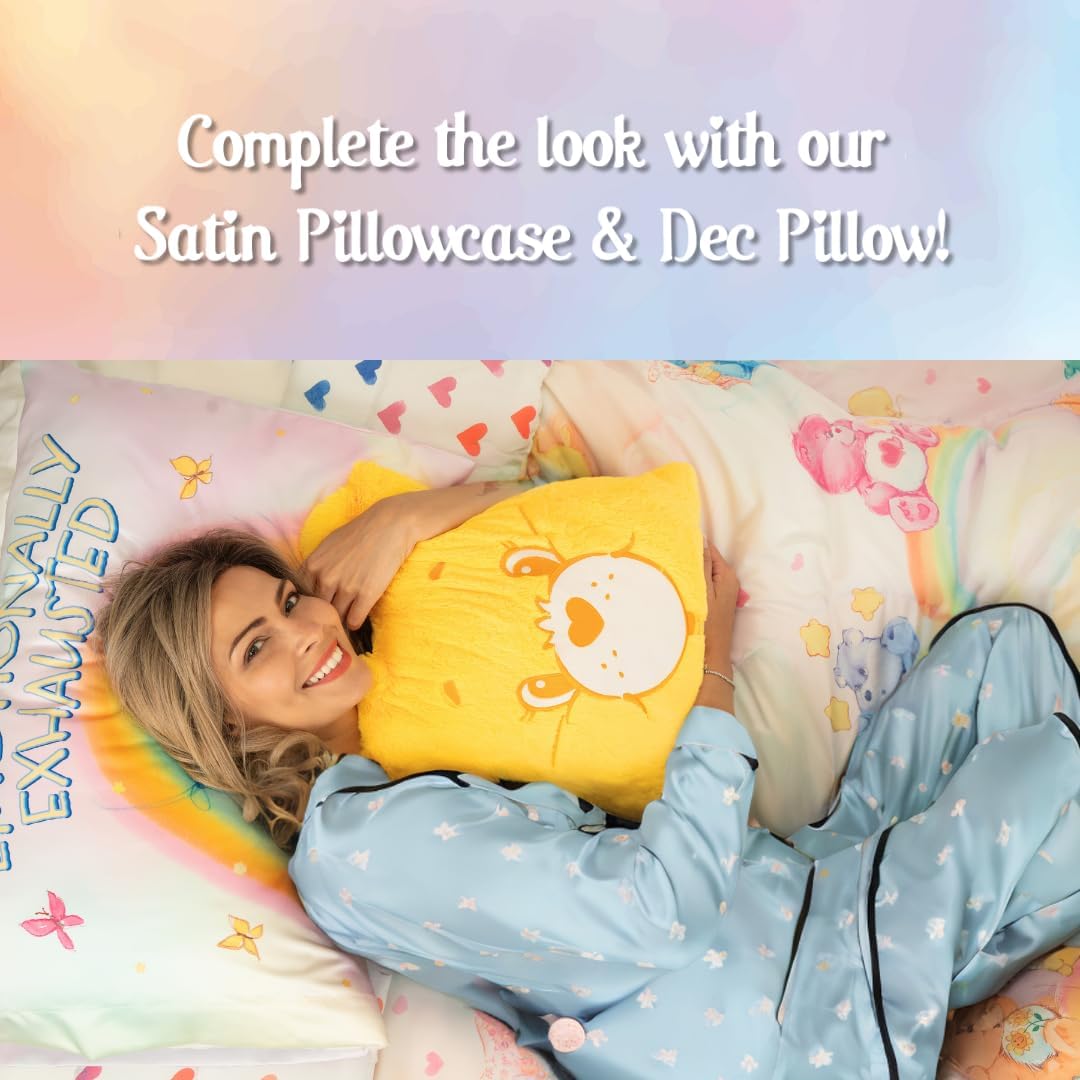 Franco Set Trapunta e Lenzuola, Microfibra, Care Bears, Queen - immagine 6