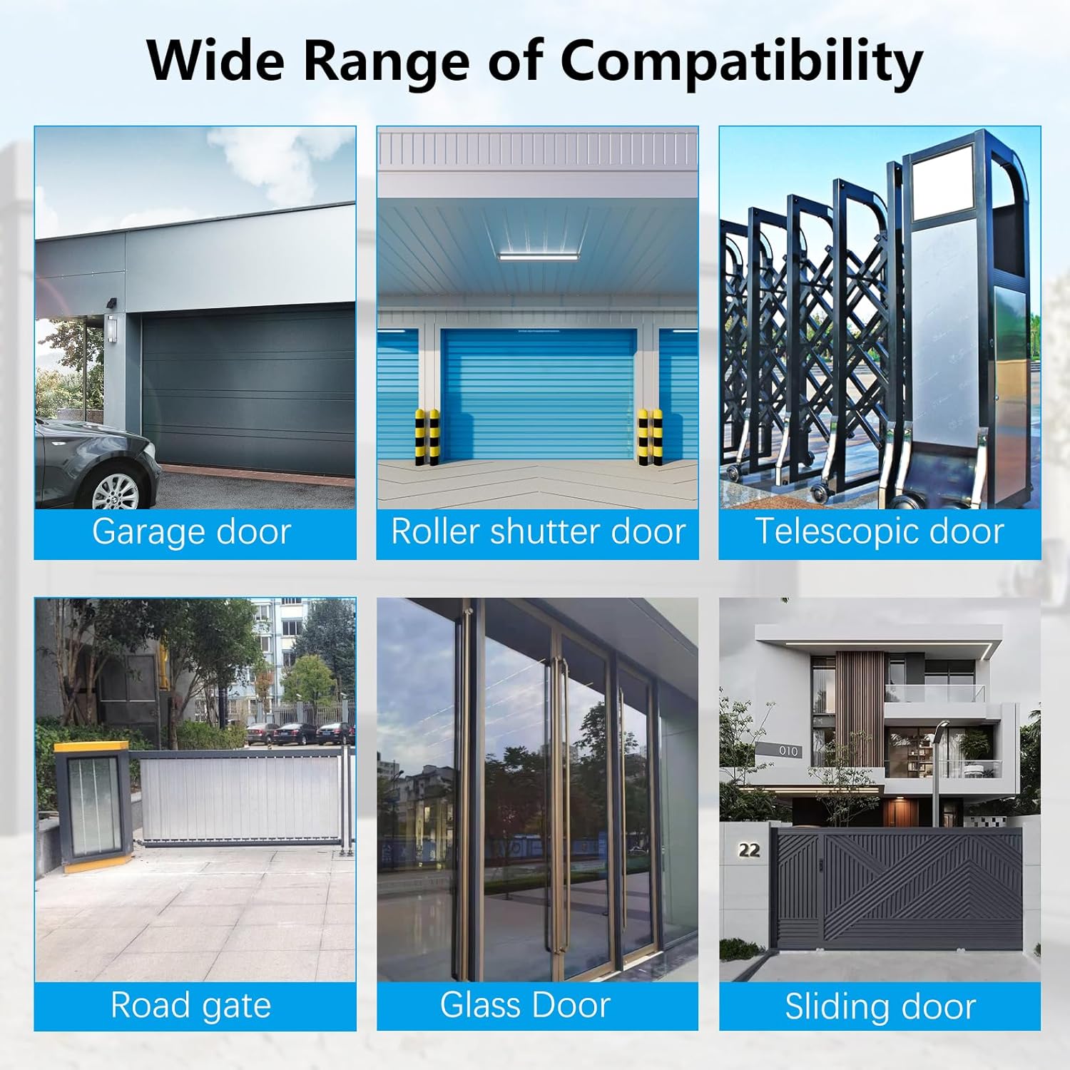 Telecomando Cancello Universale 433,92MHz (2 PCS) - immagine 6