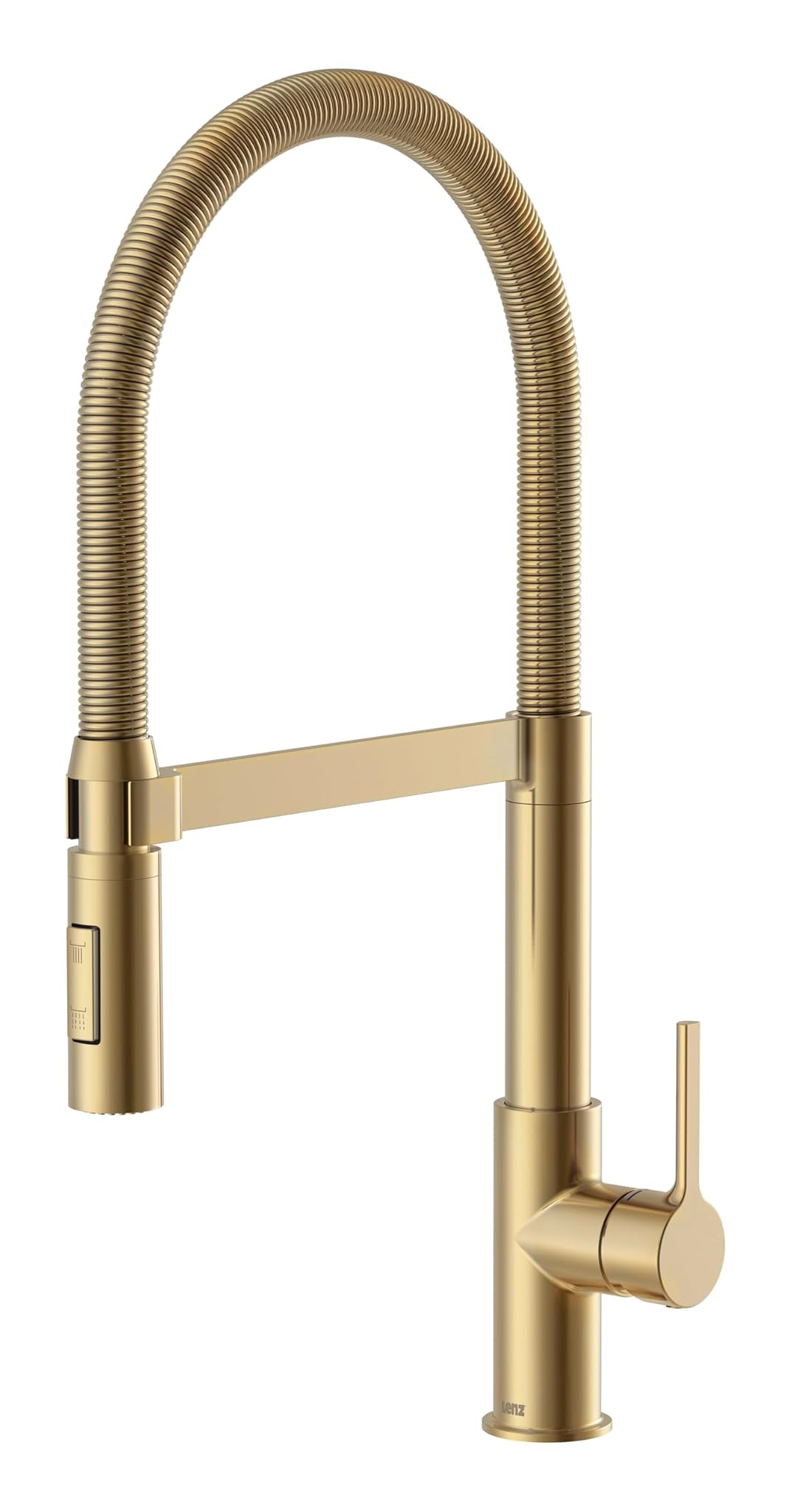 Lenz Rubinetto Cucina ALUNA Oro con Doccetta Flessibile
