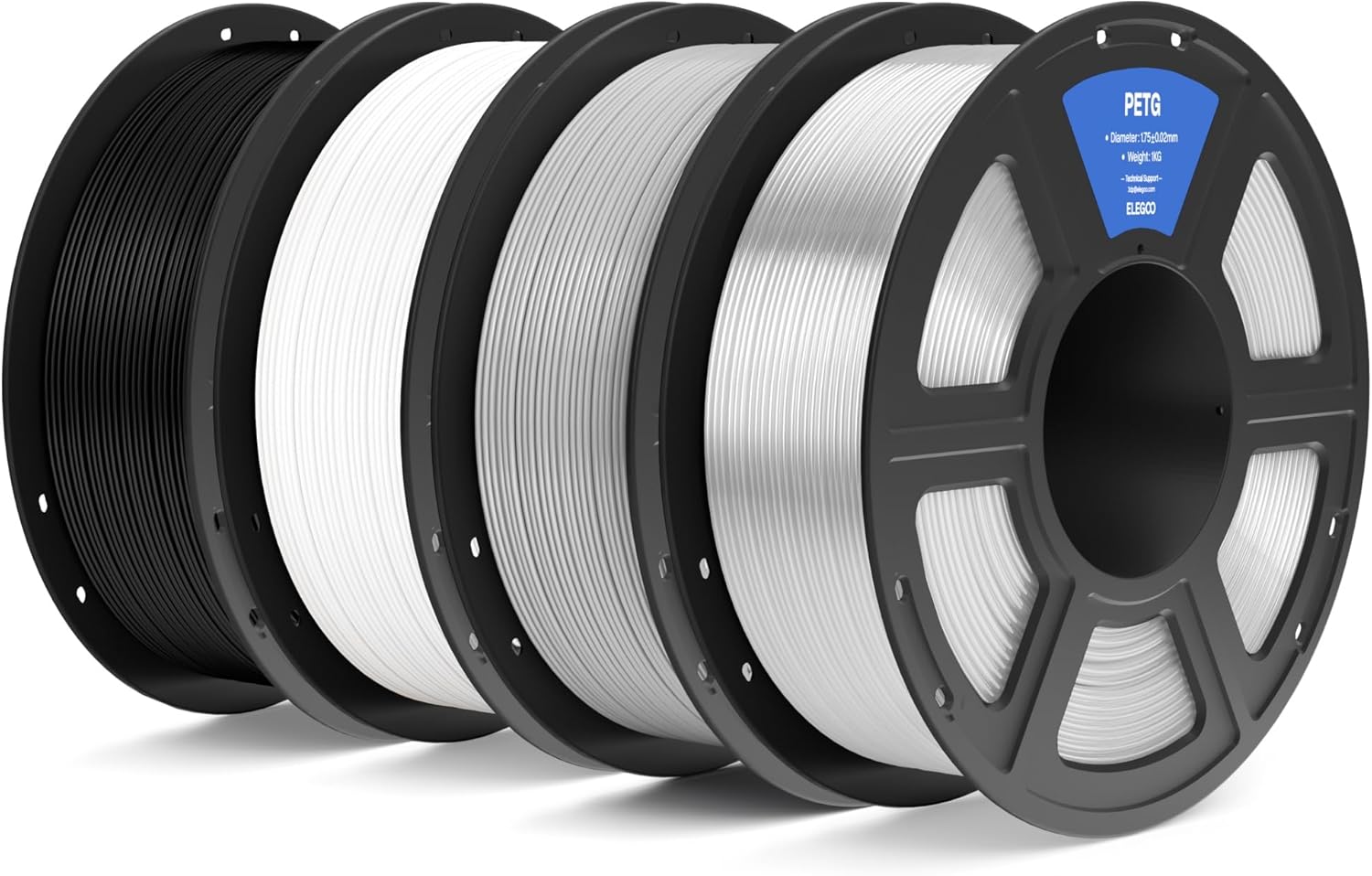 Elegoo PETG Filamento 1,75 mm 4KG per Stampante 3D - immagine 1