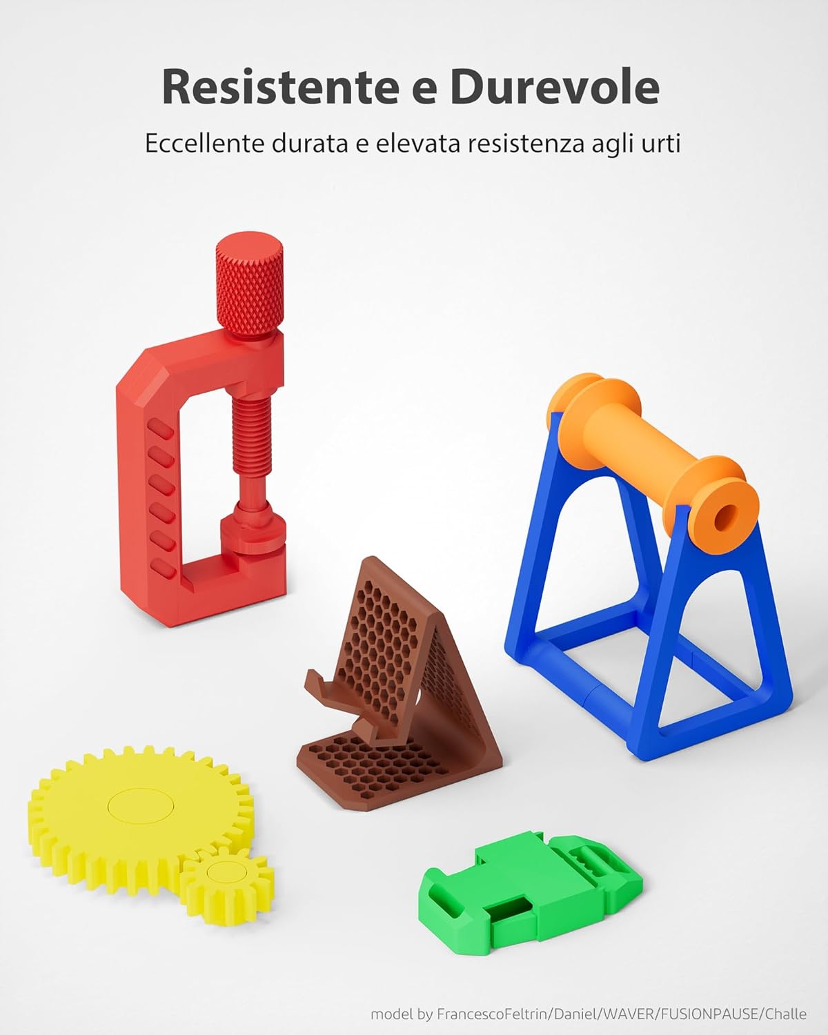 Elegoo PETG Filamento 1,75 mm 4KG per Stampante 3D - immagine 2