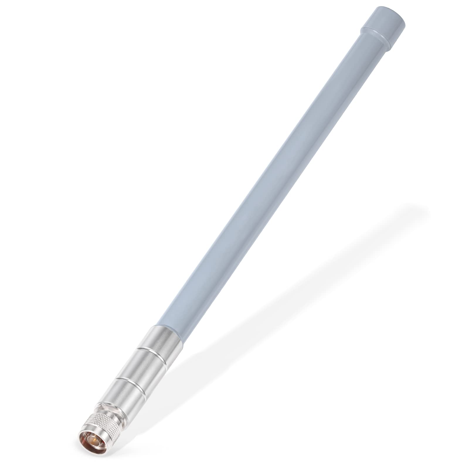 Bingfu Antenna WiFi Exterieur Bibanda 2,4 GHz 5,8 GHz 5dBi N Maschio Lunga Distanza Omnidirezionale per Telecamera Wireless Esterno Router Punto di Accesso Amplificatore di Segnale Casa Camper Barca