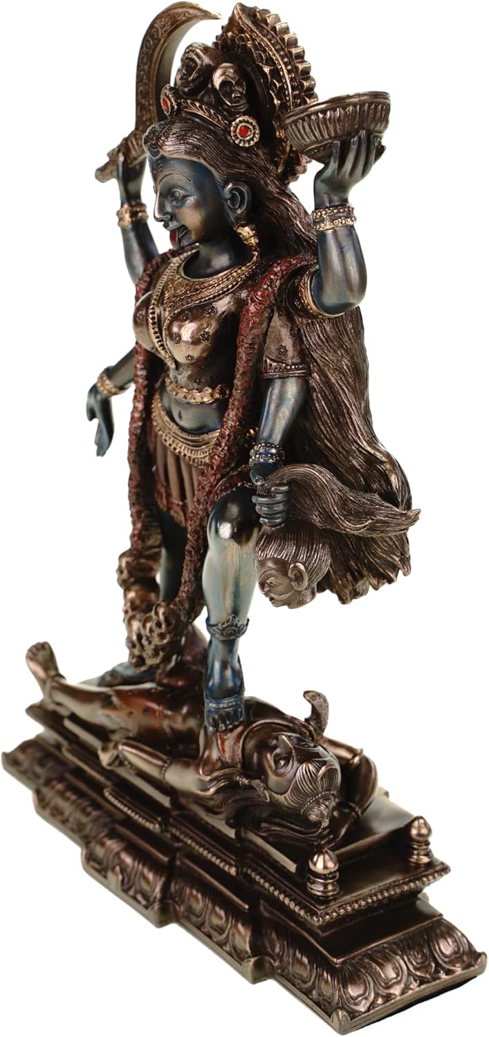 Veronese 708-7535 - Statuetta Kali Dea Indiana, 20cm - immagine 3