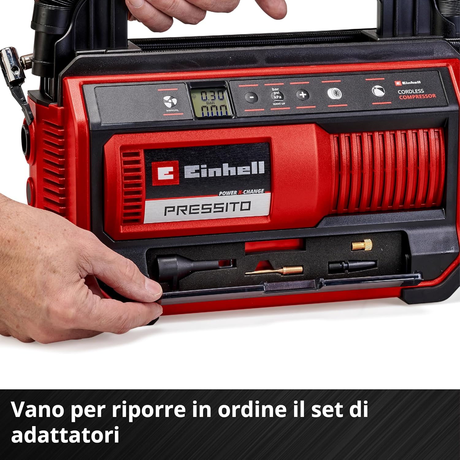 Einhell Compressore a Batteria PRESSITO 18/25 - immagine 7