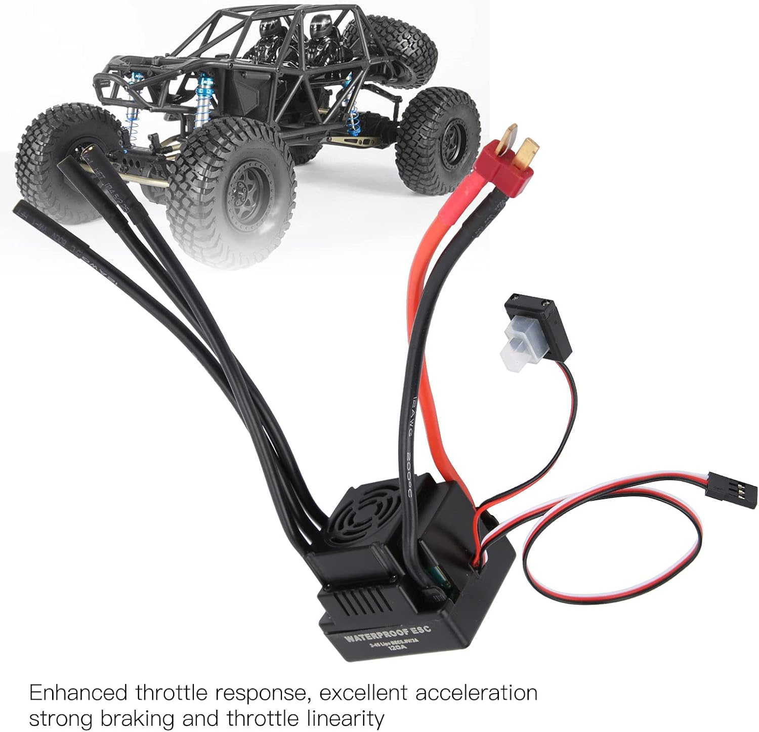 SUNGOOYUE ESC 120A - Regolatore di Velocità RC - immagine 4