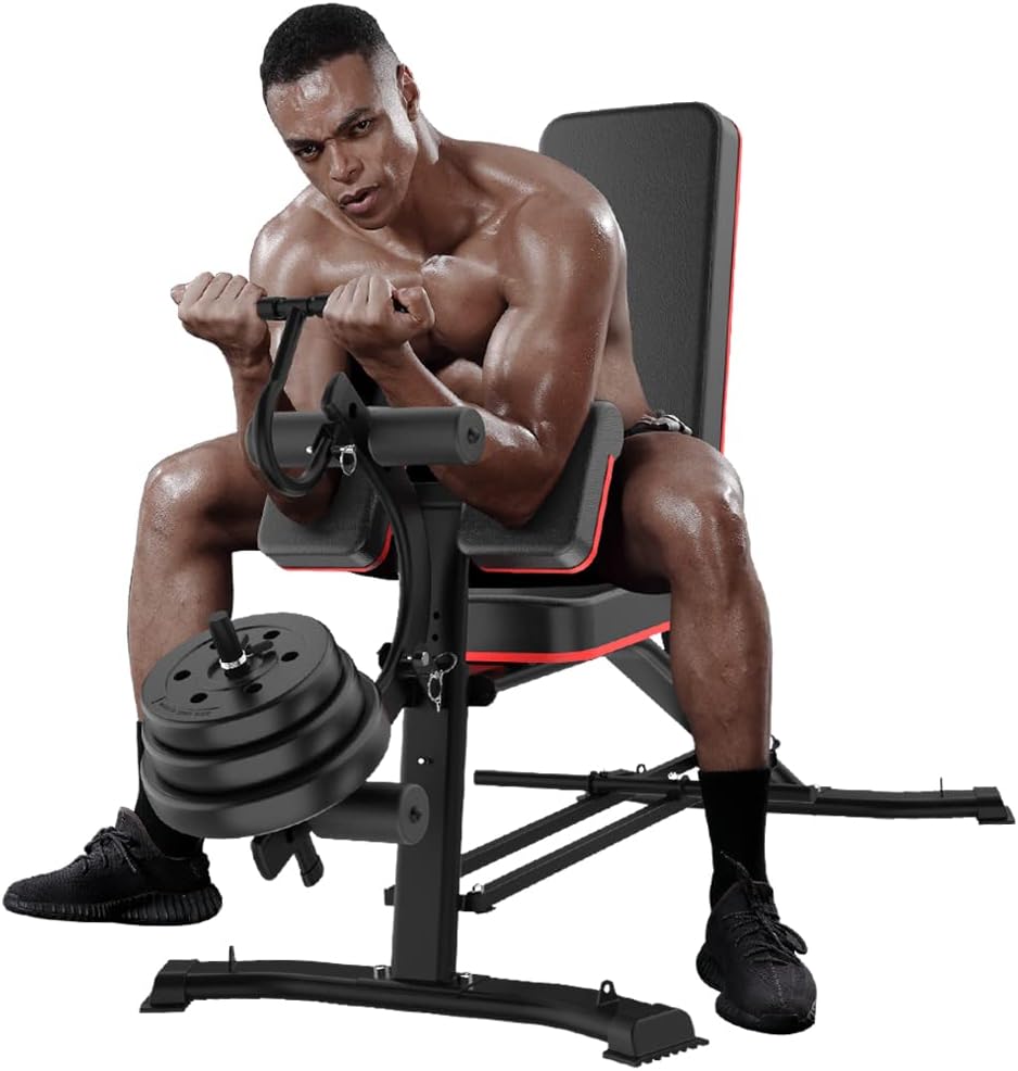 Panca Pesi Multiuso con Estensore Gambe - immagine 1