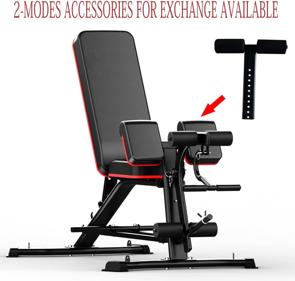 Panca Pesi Multiuso con Estensore Gambe - immagine 2