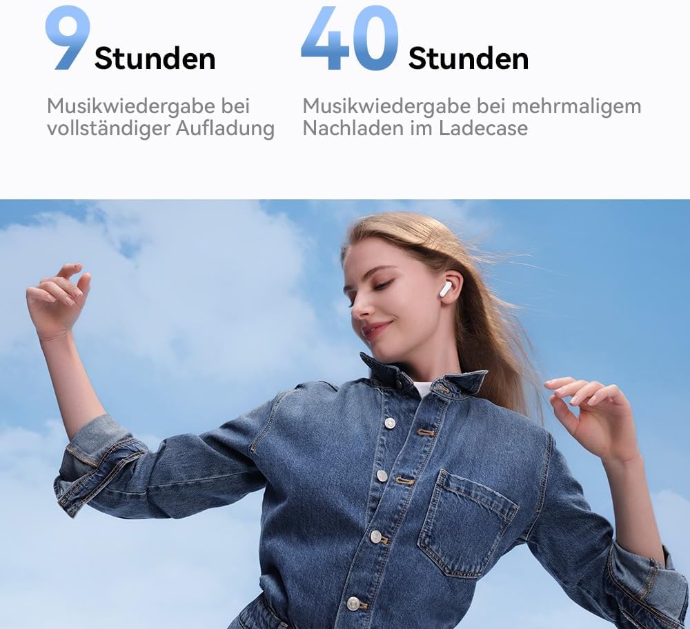 Huawei FreeBuds SE 2 - Cuffie Wireless 40 Ore, Nero - immagine 3