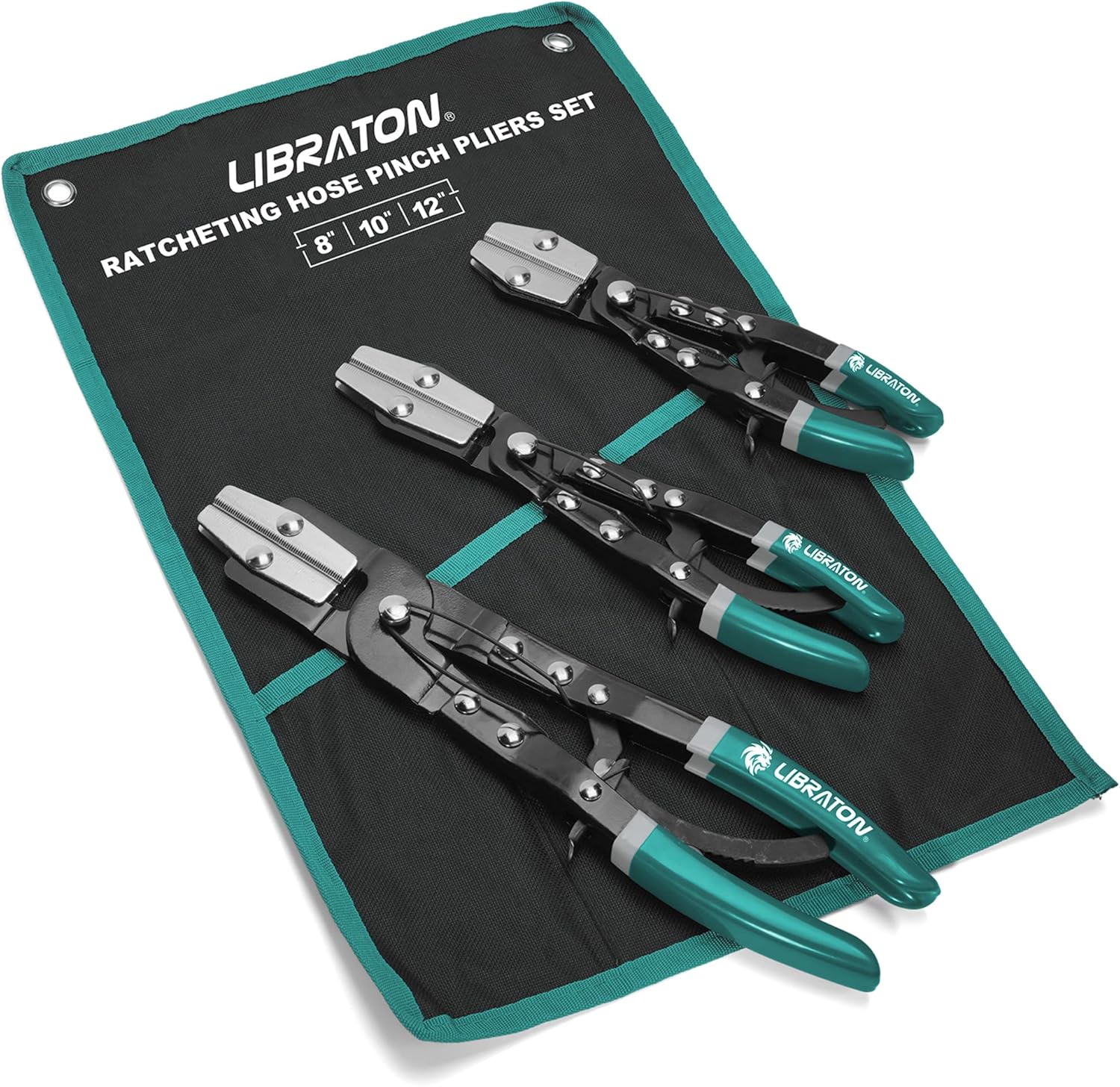 Libraton Pinza Stringitubo a Cricchetto, 3 Pezzi - immagine 1