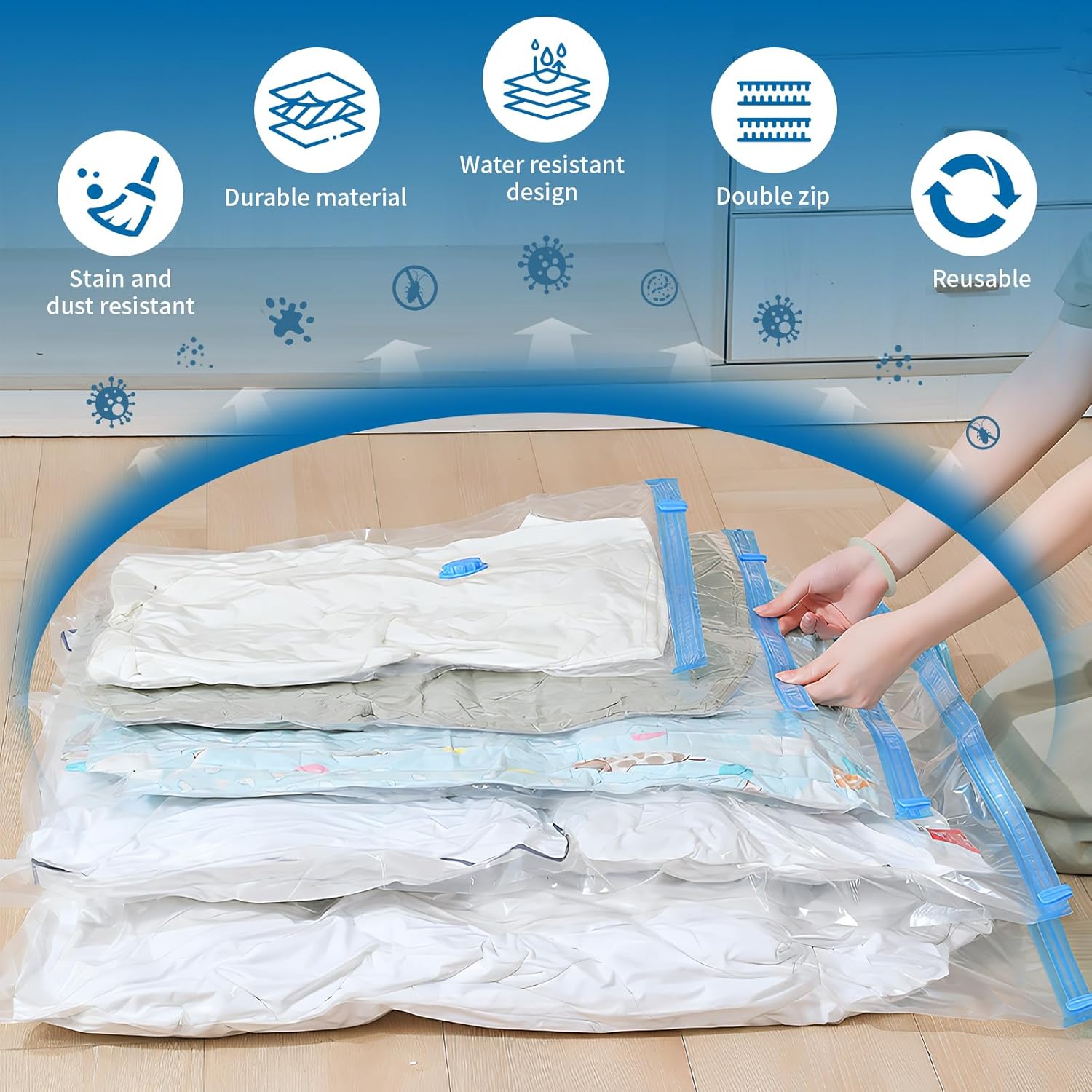 Set 6 Sacchi Sottovuoto con Pompa Elettrica - immagine 5