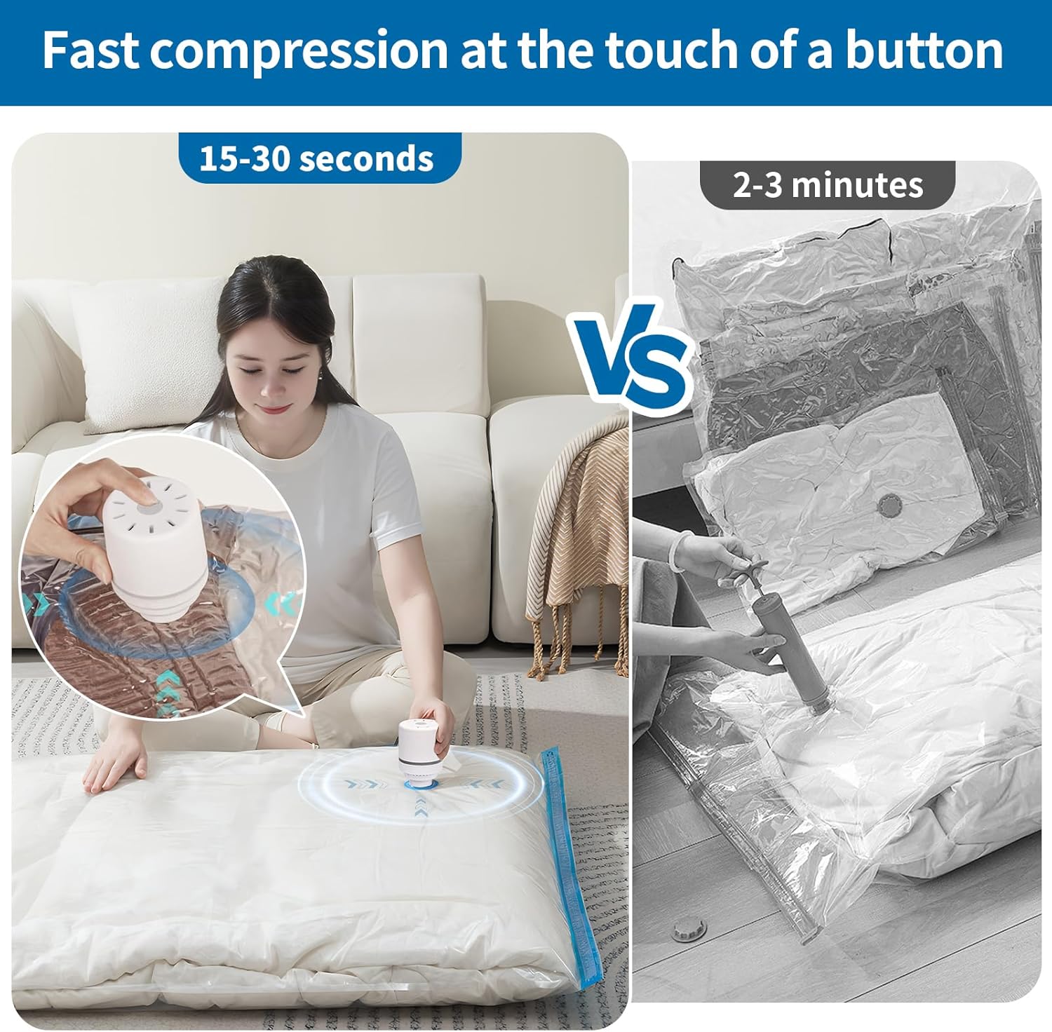 Set 6 Sacchi Sottovuoto con Pompa Elettrica - immagine 6