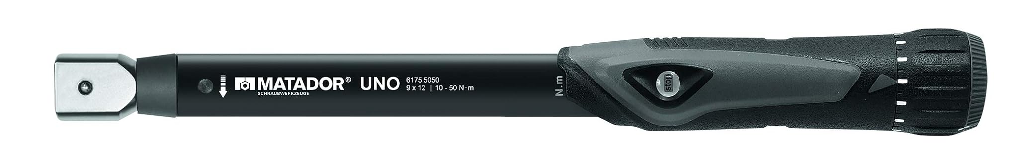 Matador - Chiave dinamometrica UNO, 9 x 12 mm, 10-50 Nm