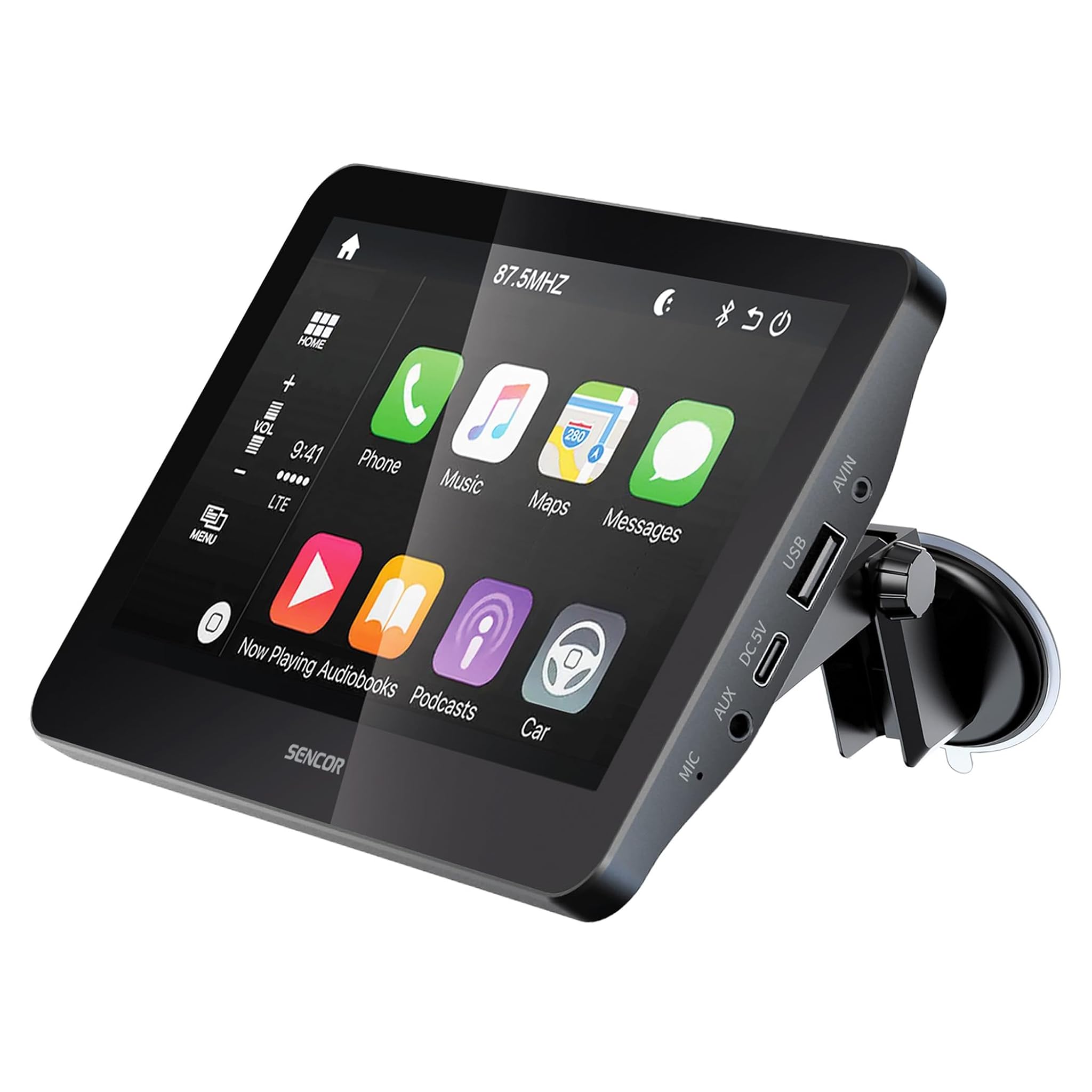CarPlay e visualizzazione automatica Android SCT M750BWT SENCOR