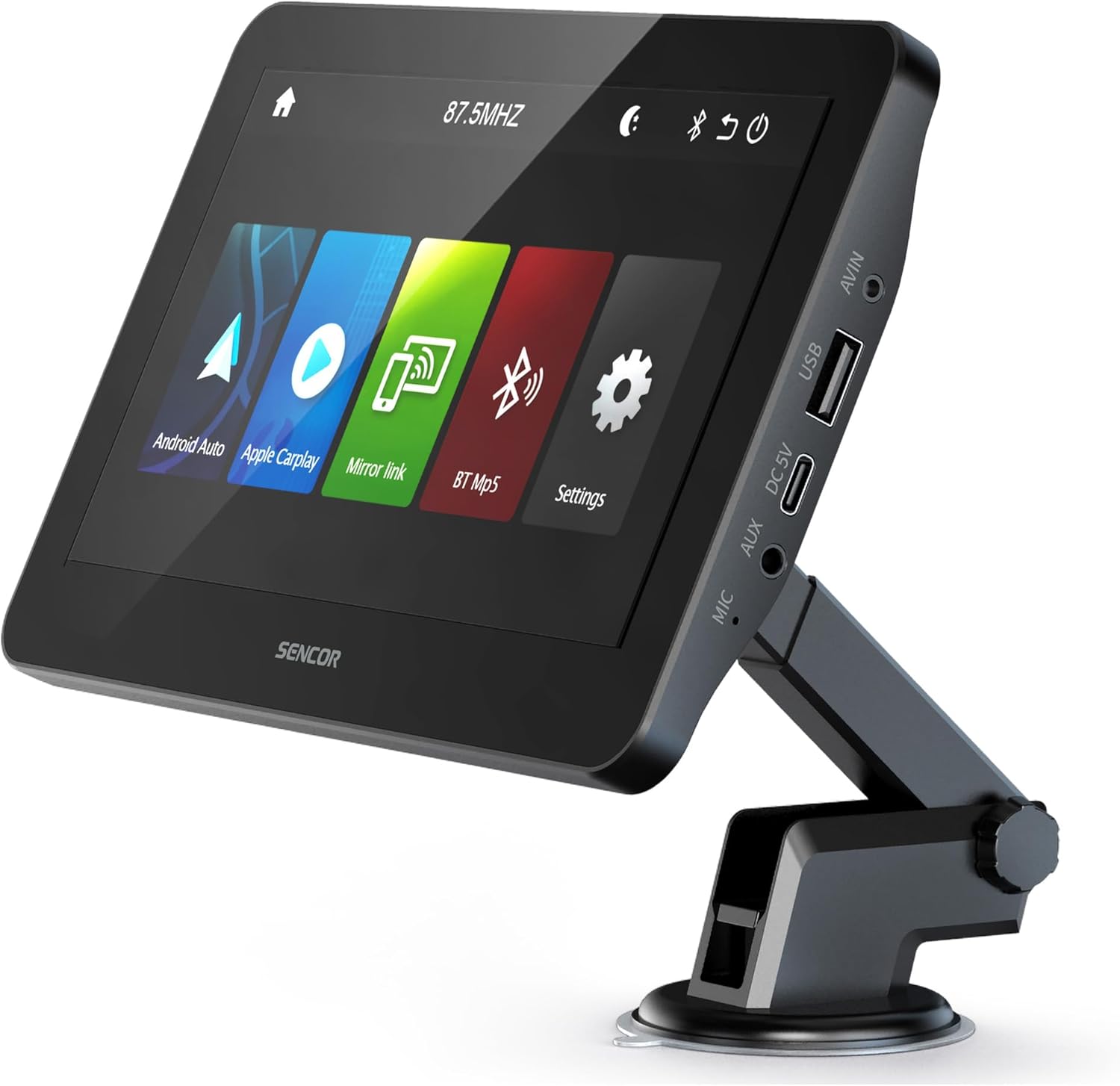 CarPlay e visualizzazione automatica Android SCT M750BWT SENCOR - immagine 2