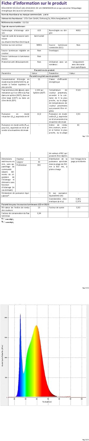 Parlat Apparecchio Sottopensile LED Siris 90cm (Set 2) - immagine 9