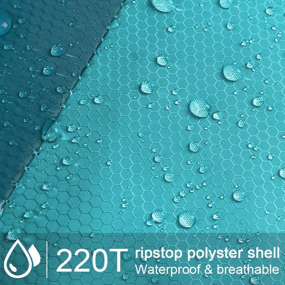 Forceatt Sacco a Pelo Mummia con Cappuccio 0℃-20℃ - immagine 4