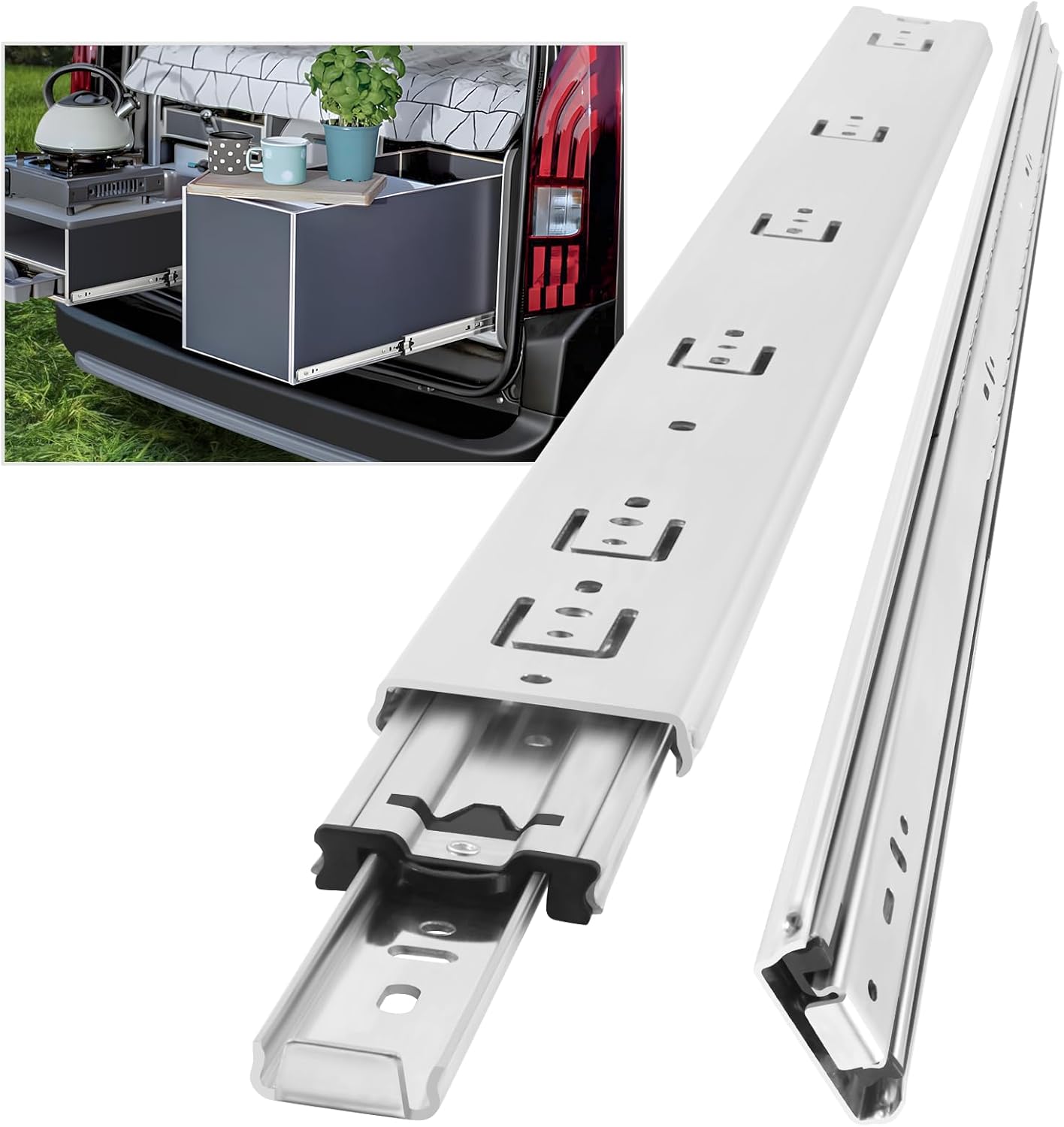 Aolisheng Guide per Cassetti Pesanti Estrazione Totale - immagine 1