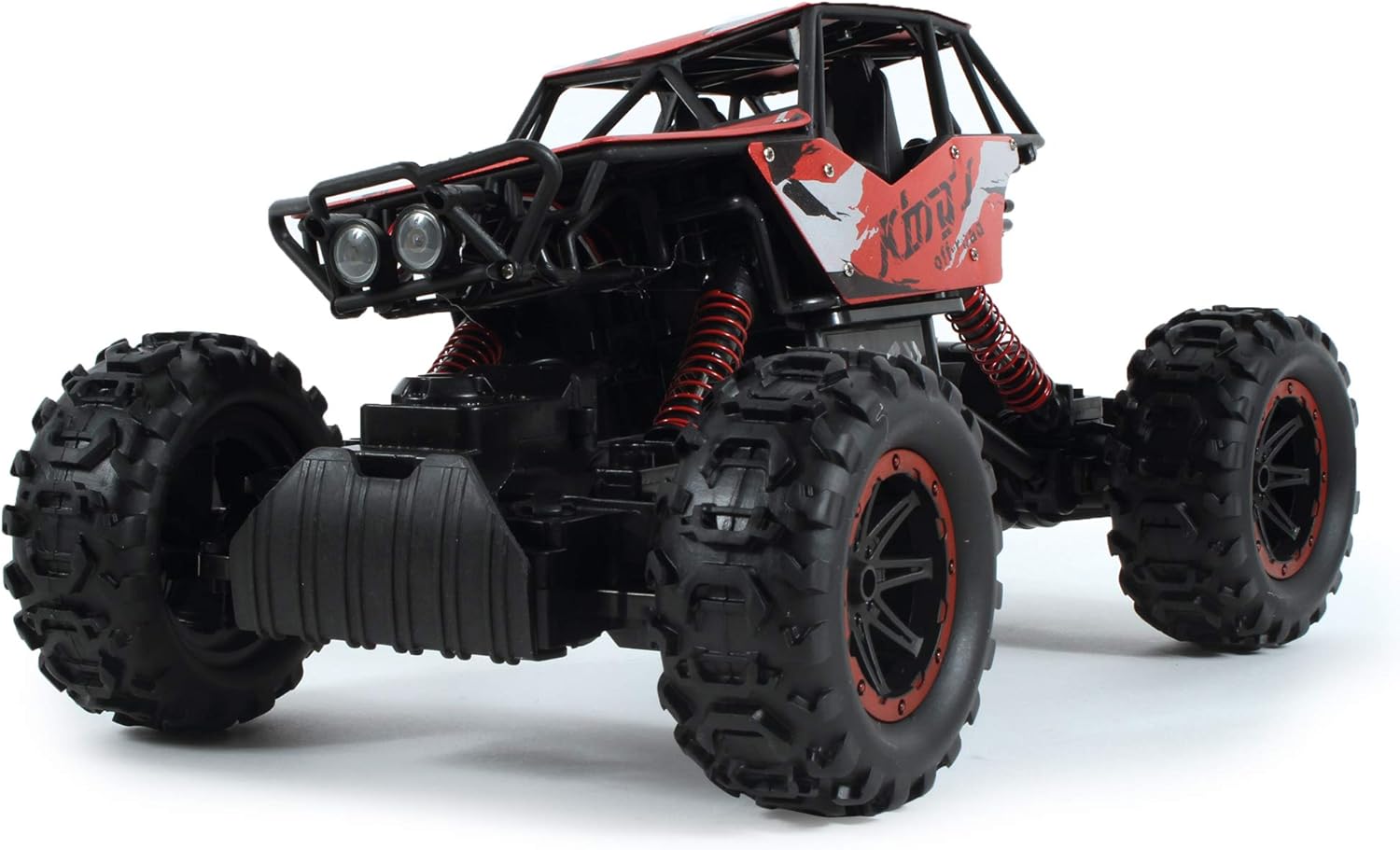 Turbo Challenge Chenille 4X4 Extreme - Auto RC 1/12, Rossa - immagine 1