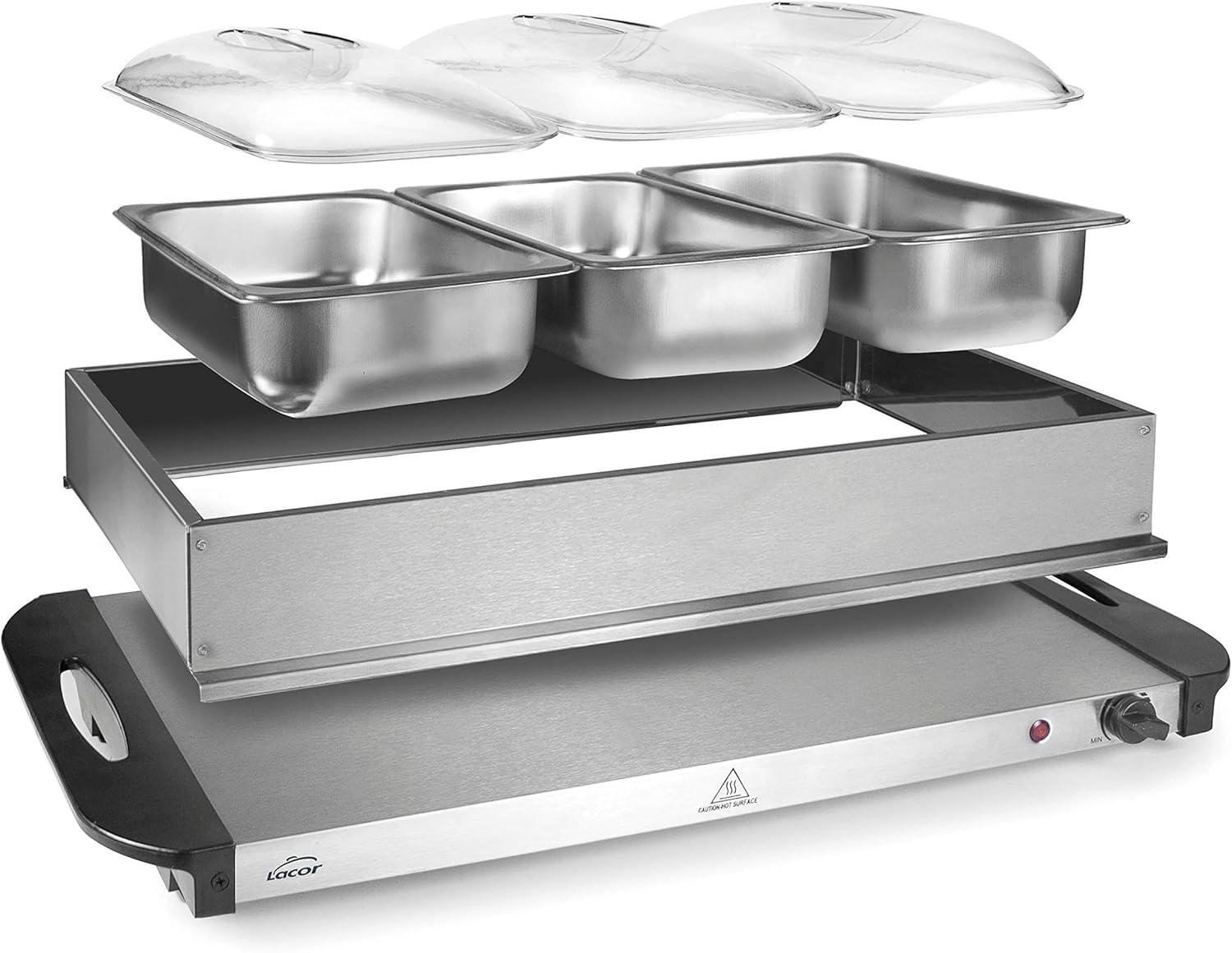 Lacor Scaldapiatti in acciaio inox - immagine 5