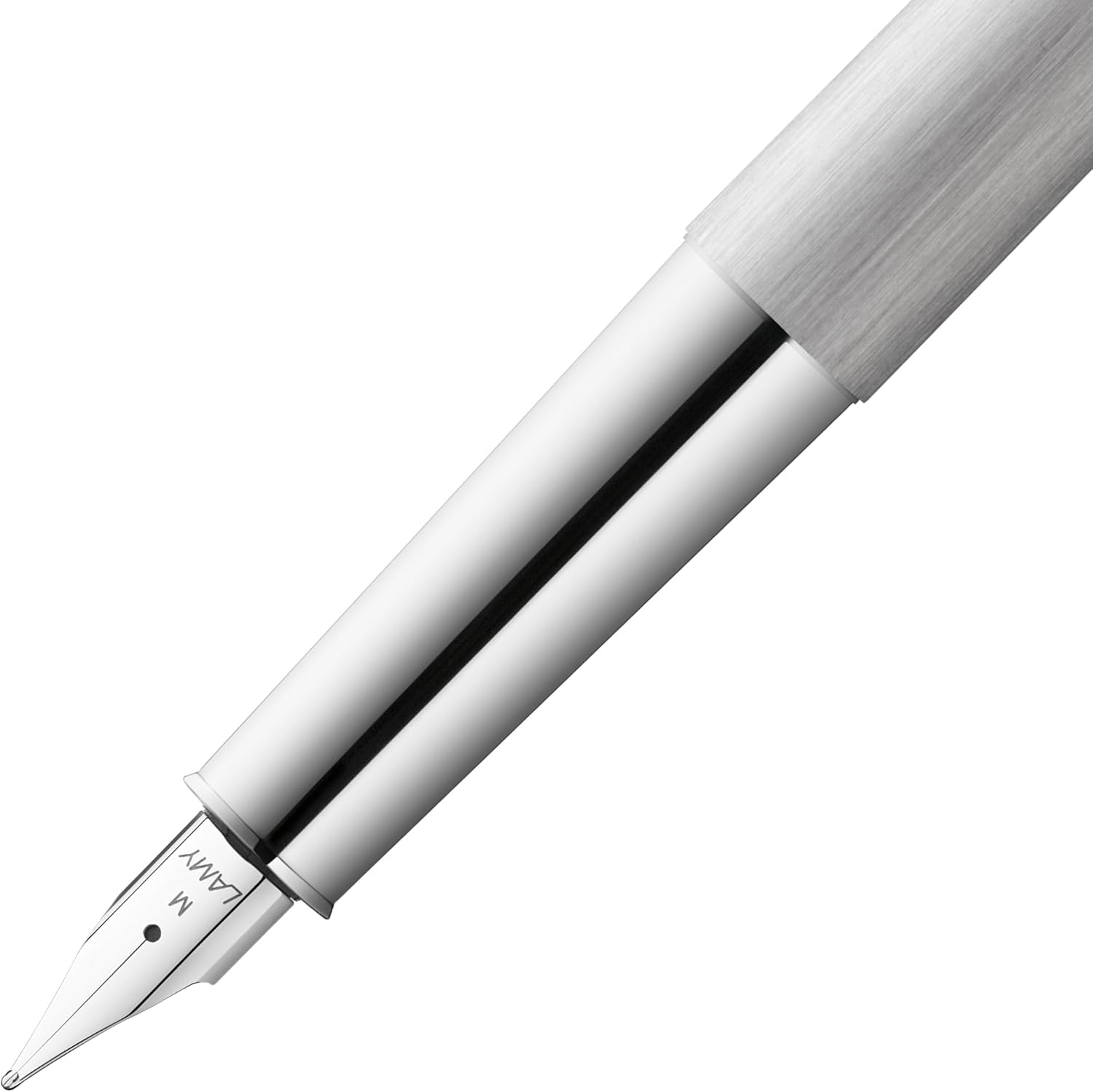 Lamy 1228069 scala brushed 051 - Penna stilografica, pennino M, argento - immagine 3