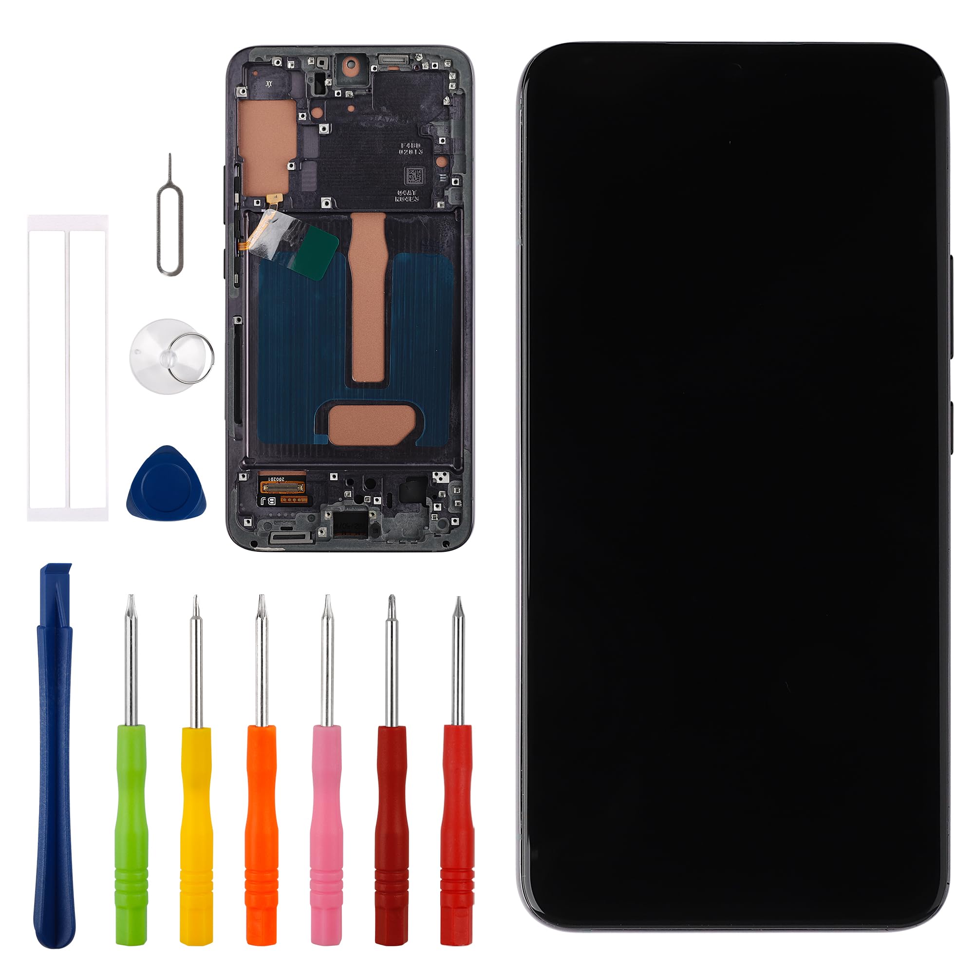 Vvsialeek Display OLED di Ricambio per Samsung S22 Plus