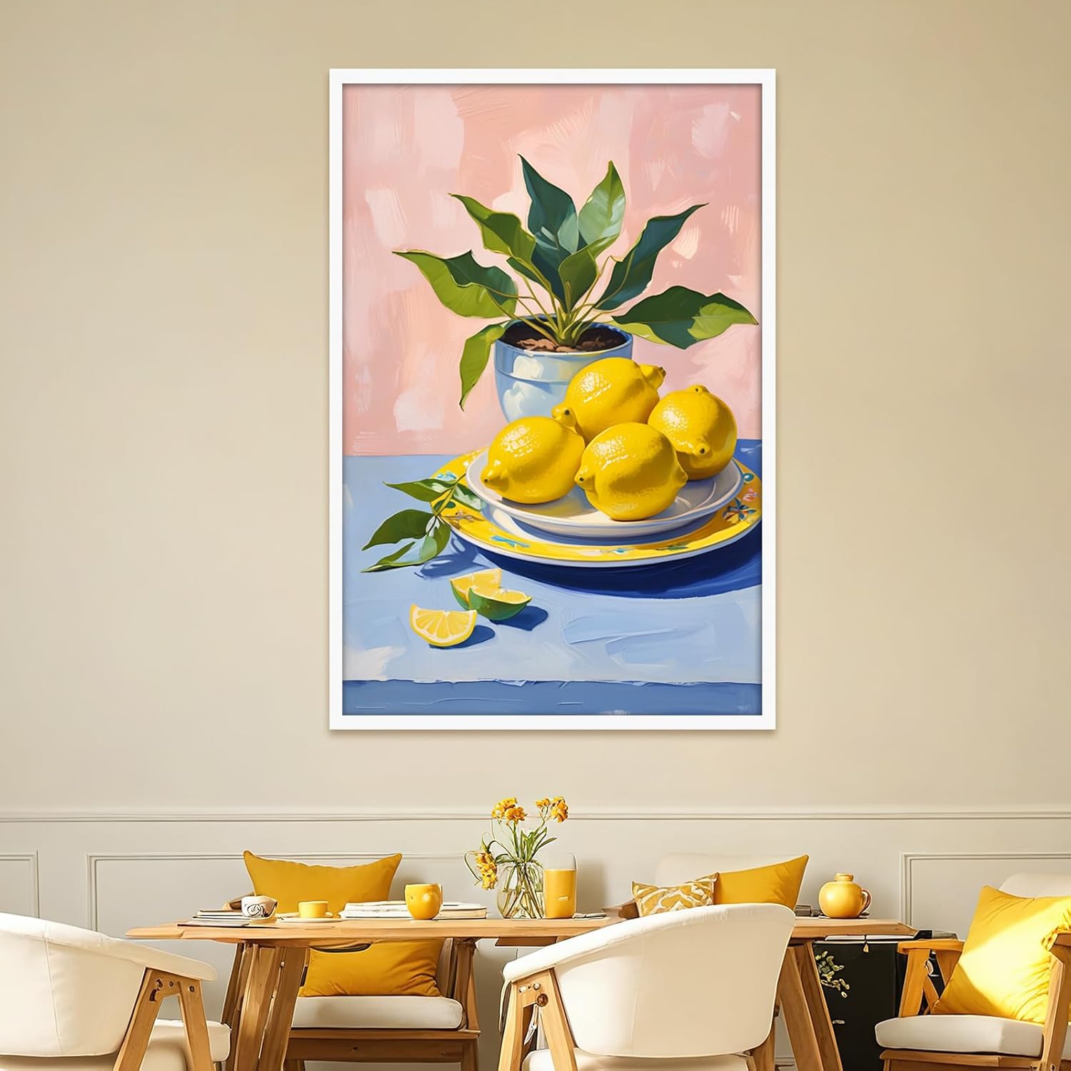 Giftgarden Cornice Bianca in Alluminio 61x91.5 - immagine 4