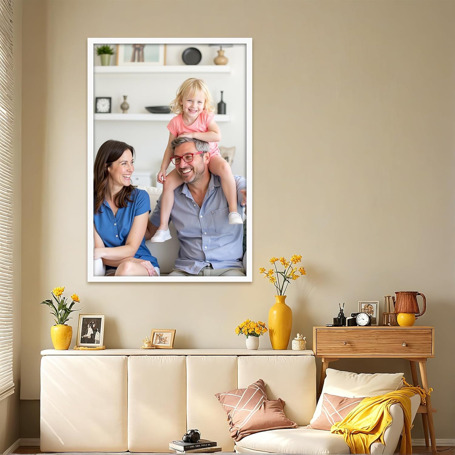 Giftgarden Cornice Bianca in Alluminio 61x91.5 - immagine 6