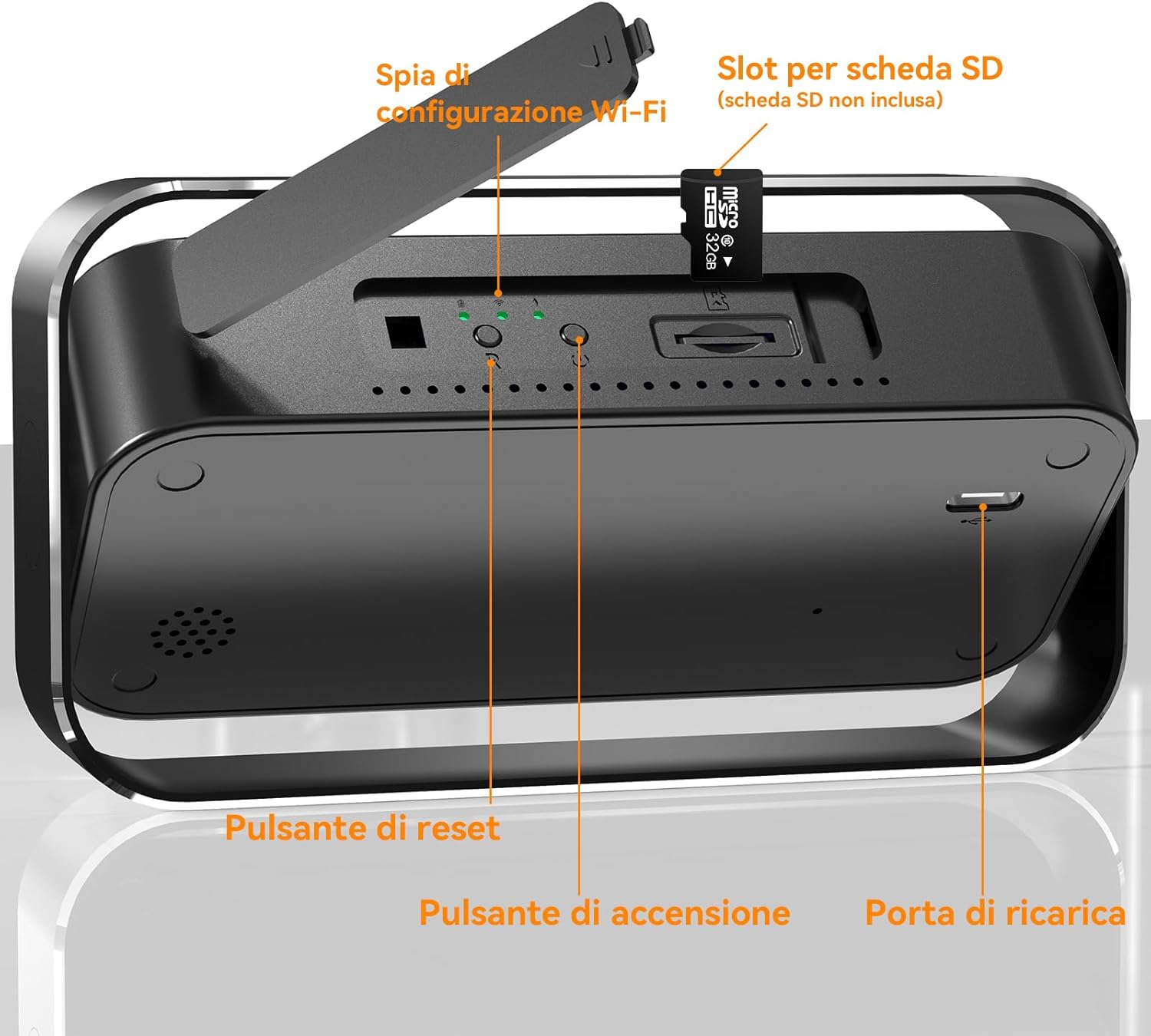 Telecamera Wireless WiFi Ultra HD 4K - immagine 7