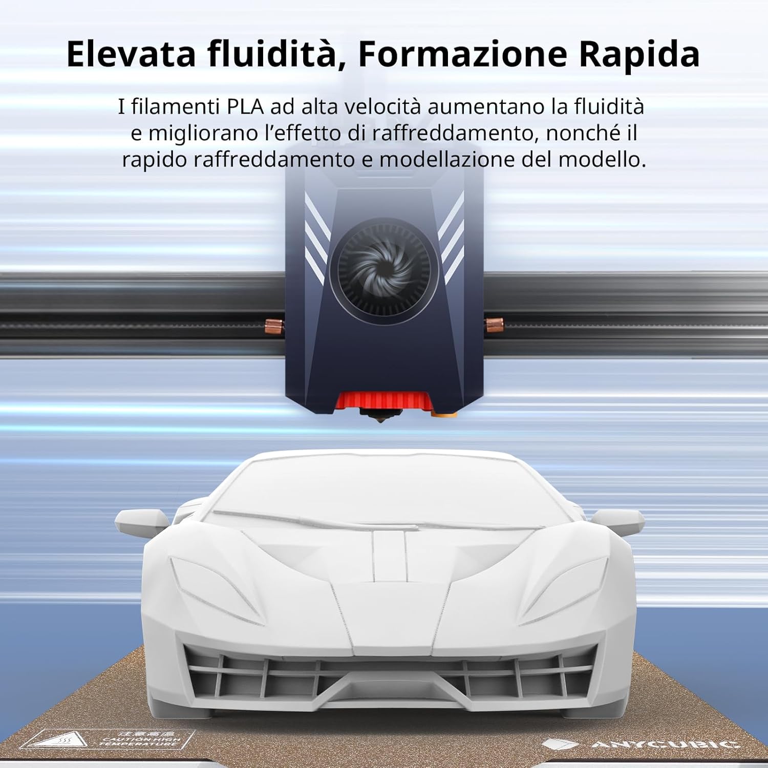 Anycubic Filamento PLA Alta Velocità 1,75 mm 2KG - immagine 3