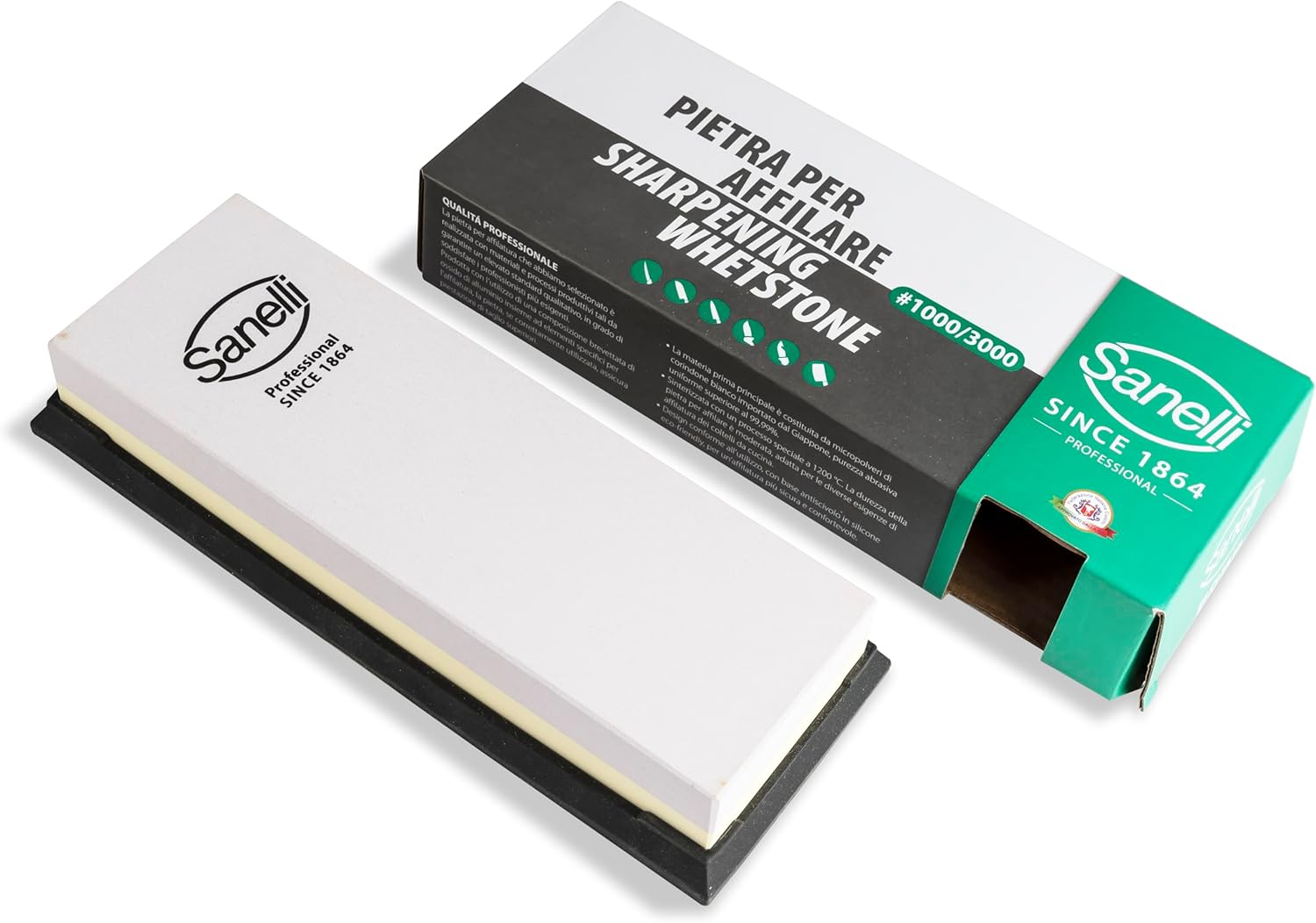 Sanelli Pietra Affilacoltelli Professionale Combinata - immagine 1