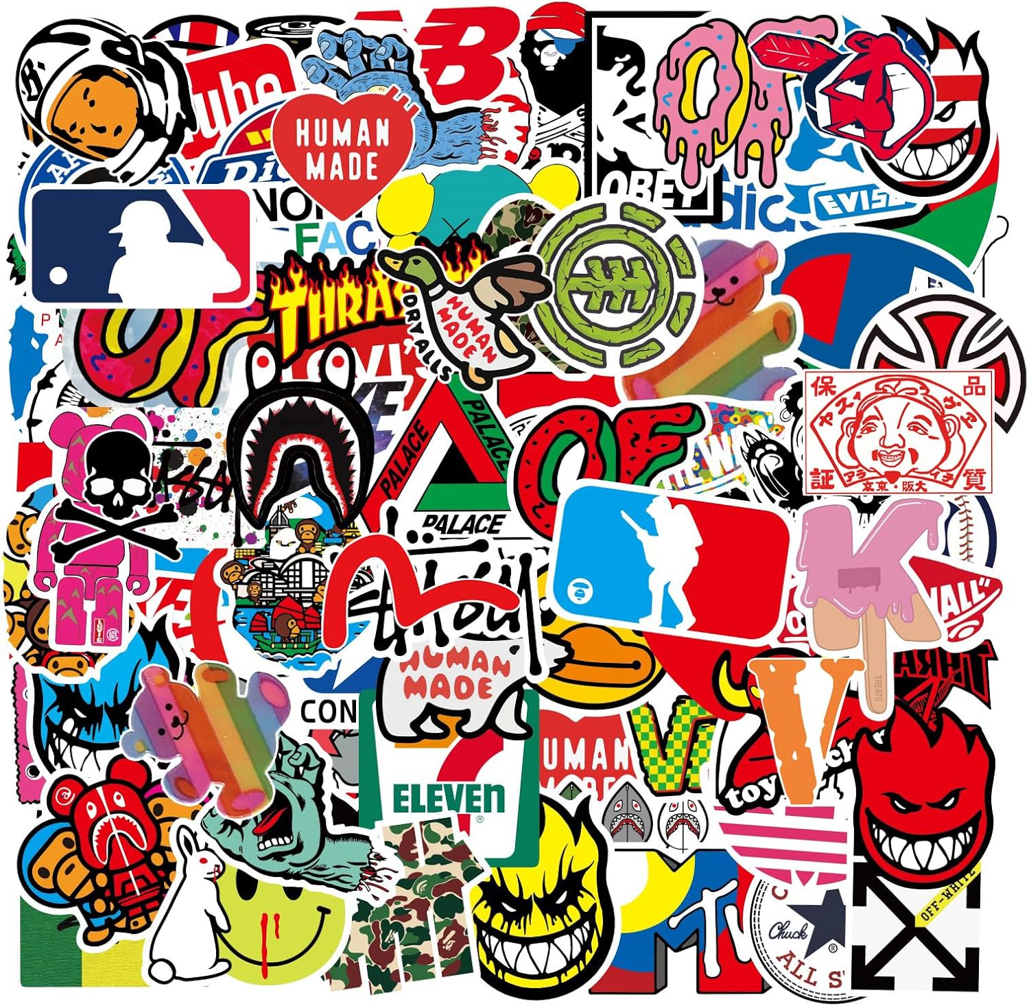 101 Pezzi Adesivi Popolari Moda di Strada - immagine 2