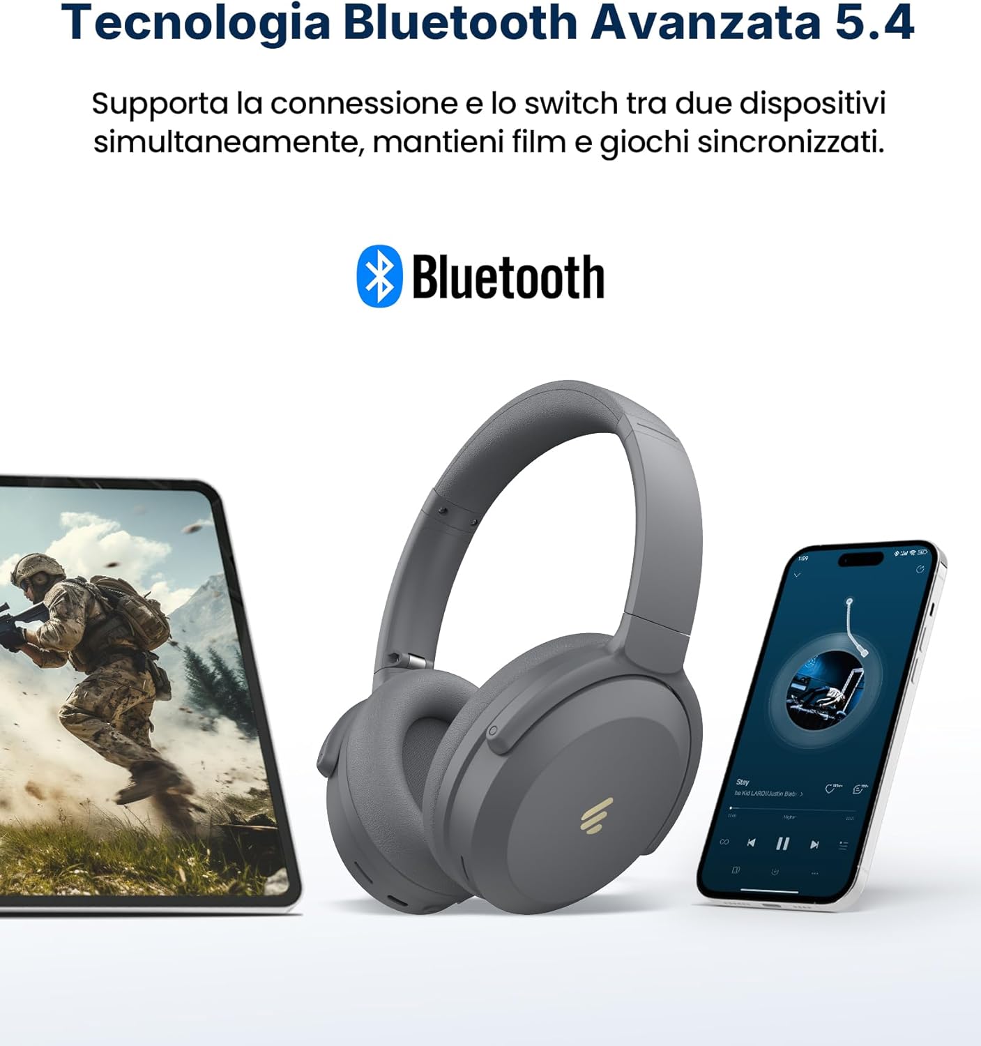 Edifier WH700NB Pro - Cuffie Wireless ANC -43 dB - immagine 7