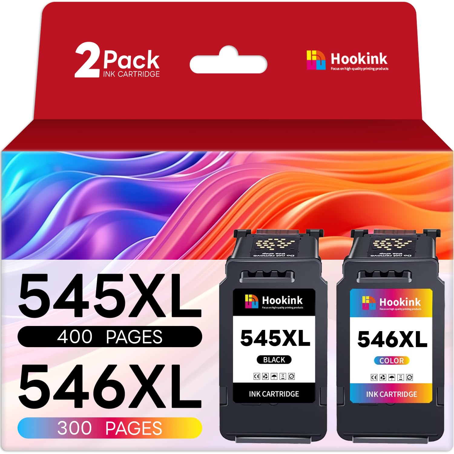 PG-545XL CL-546XL Cartucce d'inchiostro Sostituzione per Canon 545XL 546XL per Canon Pixma MG2550 MG2550S MX490 MX495 TS3550 TS3150 TS3151 MG2555S TR4550 MG3050 MG2450 TR4551 (Nero e Colore)