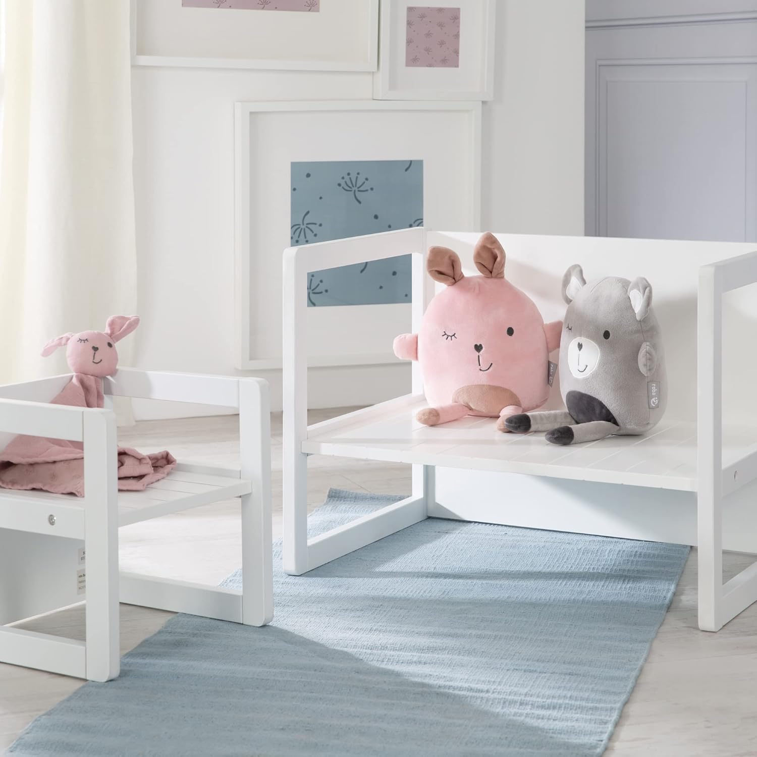 Roba Set Tavolo + Sgabello per Bambini - Stile Country - immagine 6