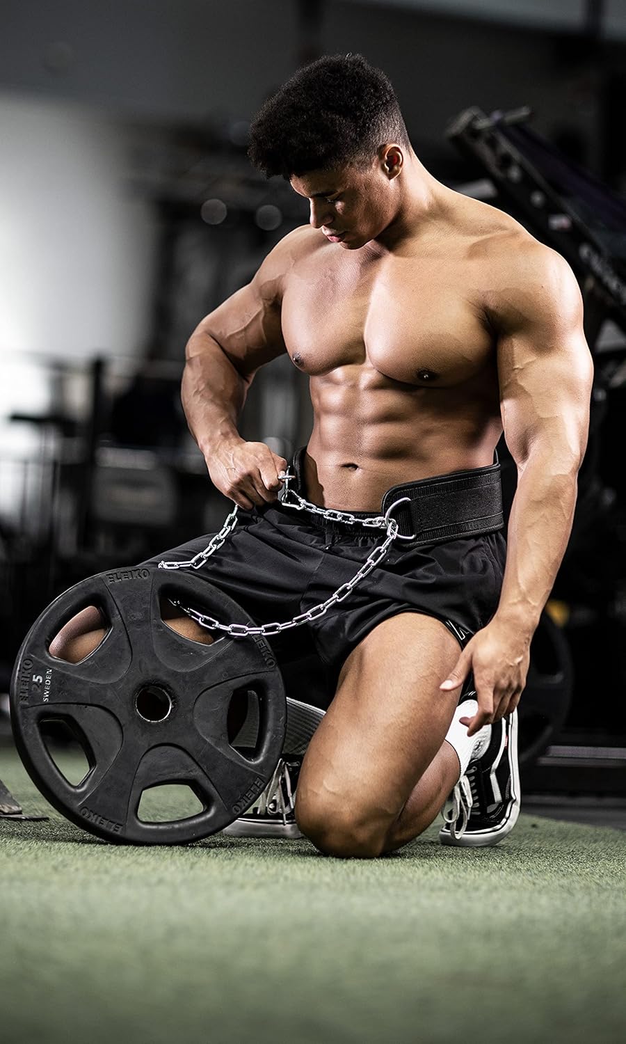 Fitgriff® Cintura Palestra per Dip con 2 Moschettoni - immagine 2