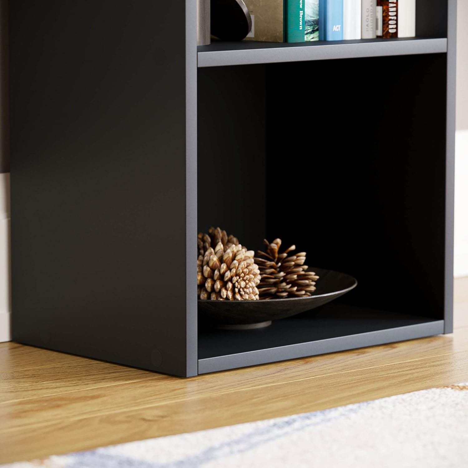 Vida Designs Oxford - Libreria a Cubi 3 Ripiani, Nero - immagine 5