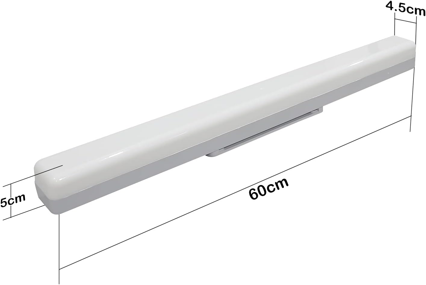 Cbjktx Plafoniera LED 24W Moderna 4000K 60CM - immagine 7
