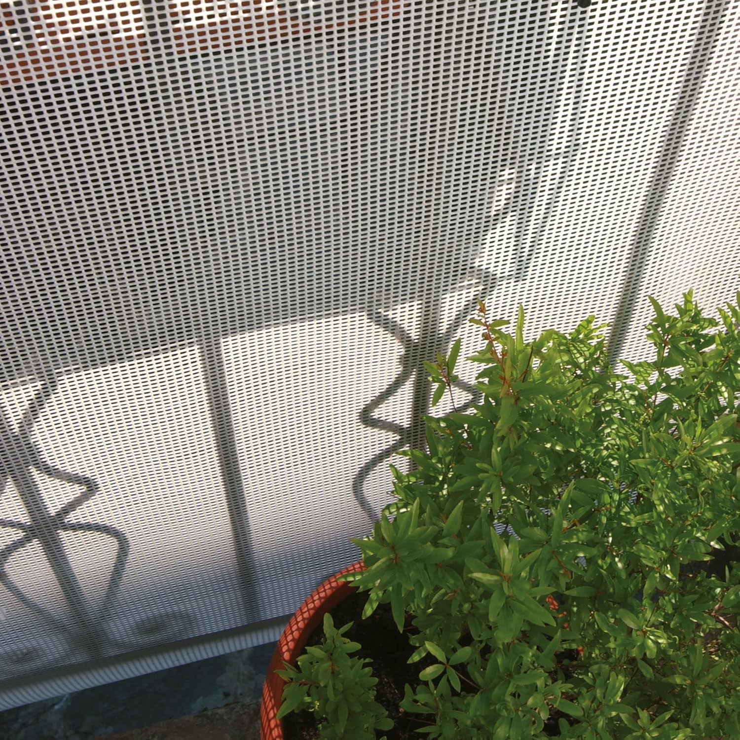 Tenax Quadra 05 Bianco - Rete Protettiva in Plastica 1x30m - immagine 4