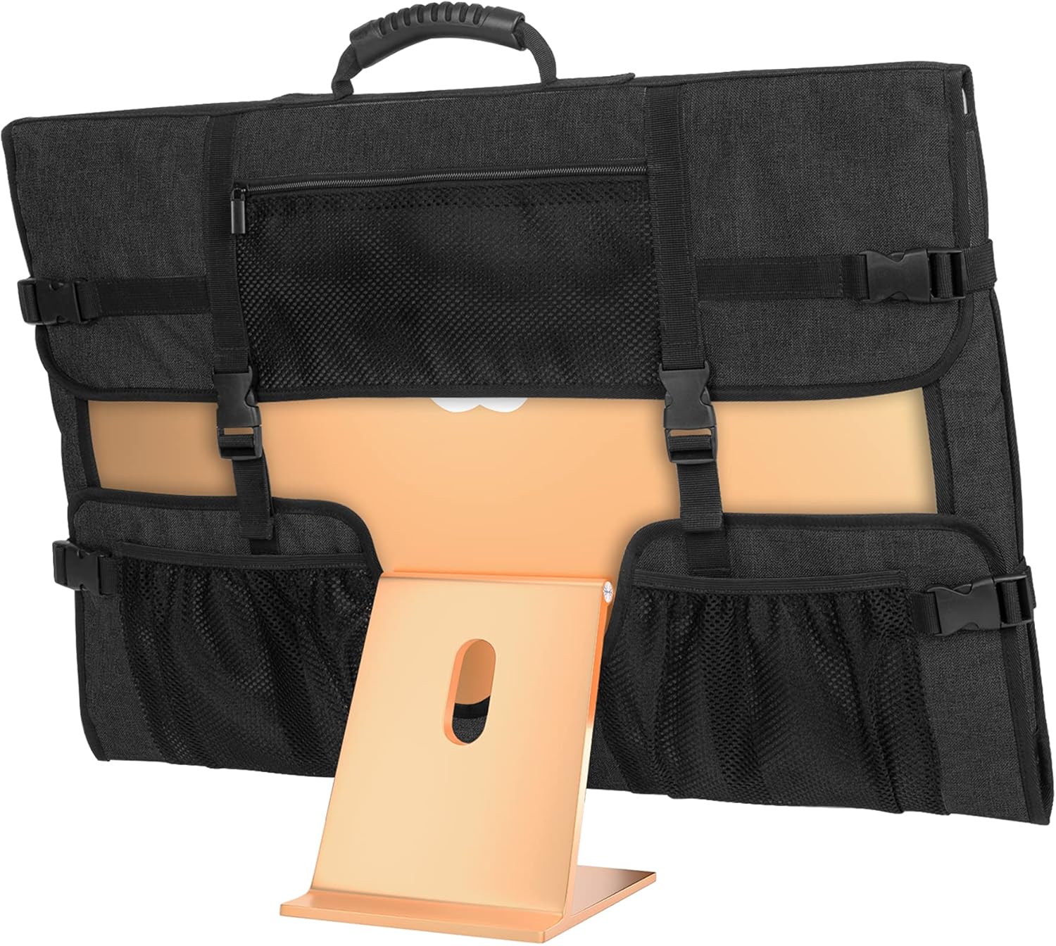 Curmio Borsa da Viaggio per Apple iMac 24", Nera - immagine 1