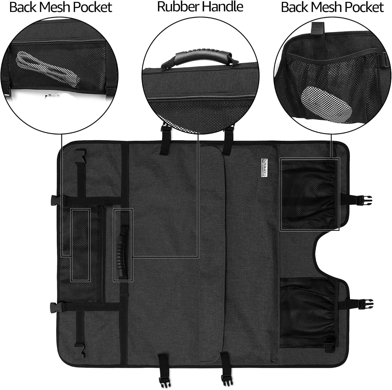 Curmio Borsa da Viaggio per Apple iMac 24", Nera - immagine 5