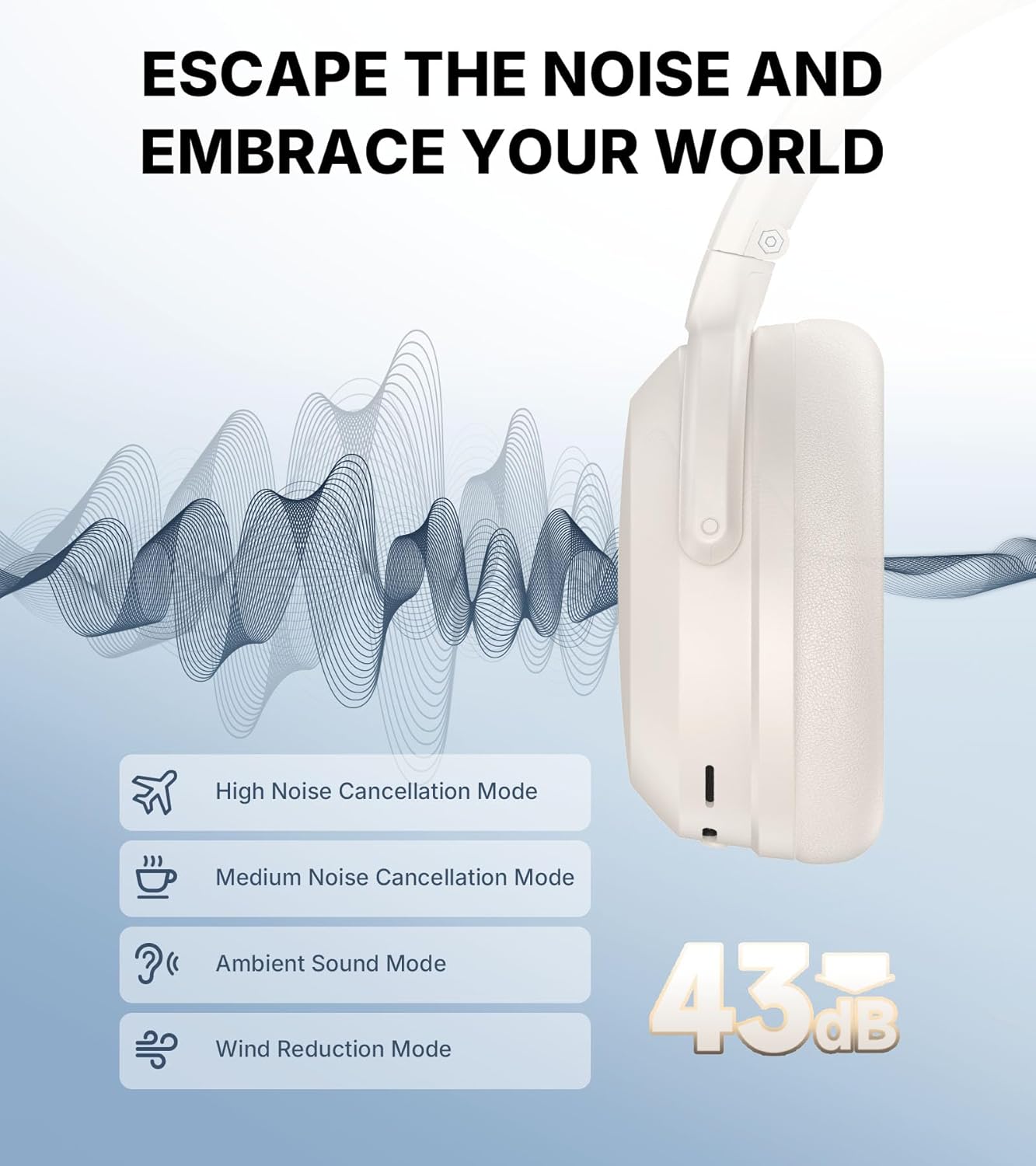 Edifier WH700NB Pro - Cuffie Wireless ANC Hi-Res - immagine 3