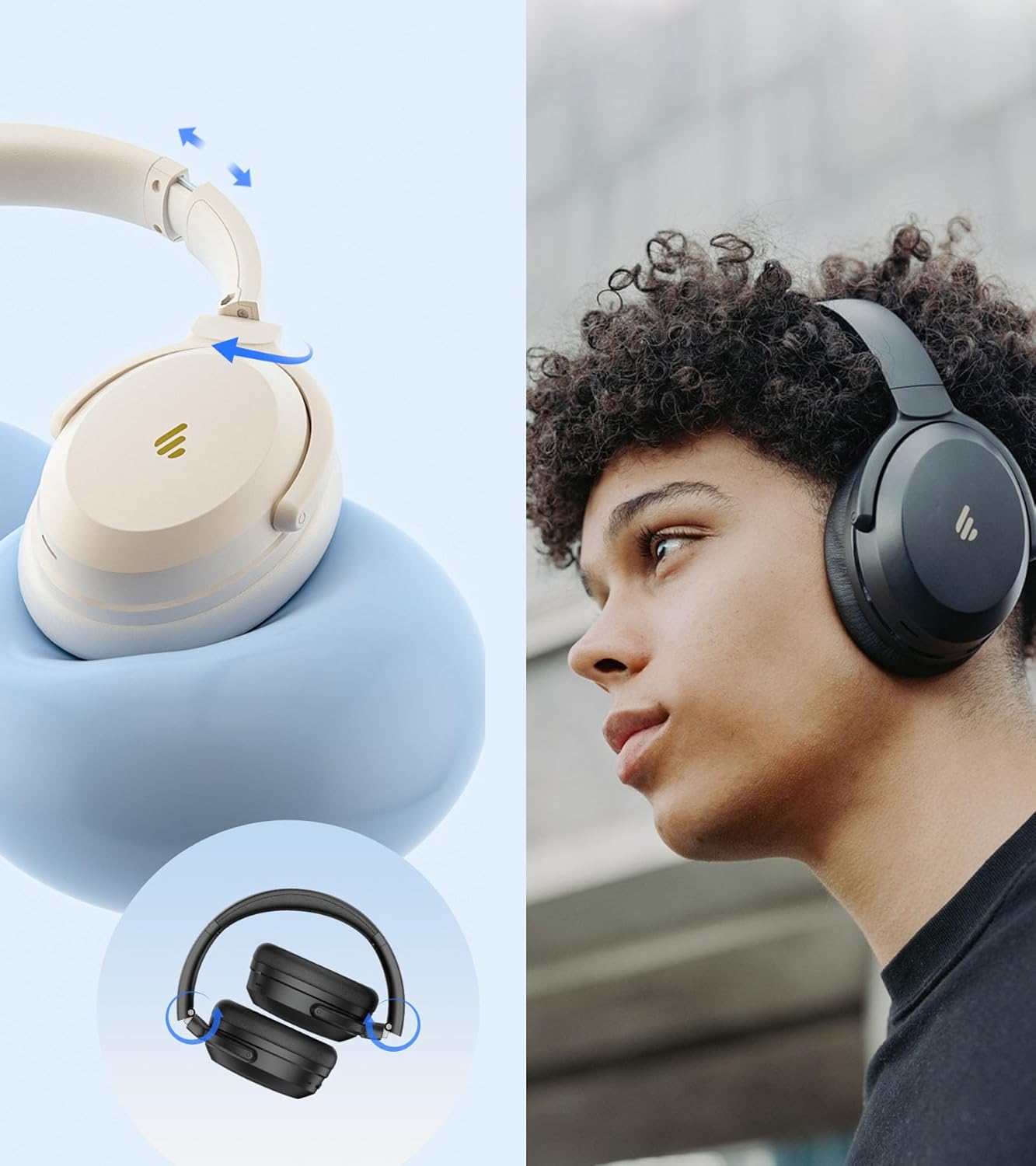 Edifier WH700NB Pro - Cuffie Wireless ANC Hi-Res - immagine 8