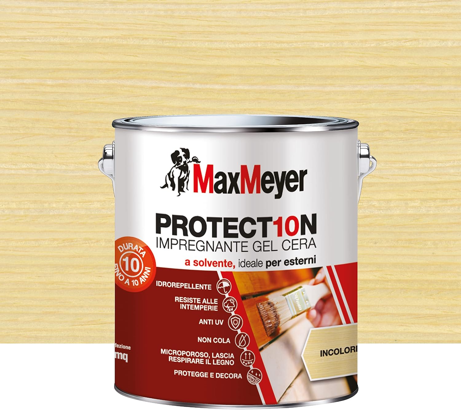MAXMEYER PROTEC10N IMPREGNANTE A SOLVENTE 2,5L INCOLORE - immagine 2