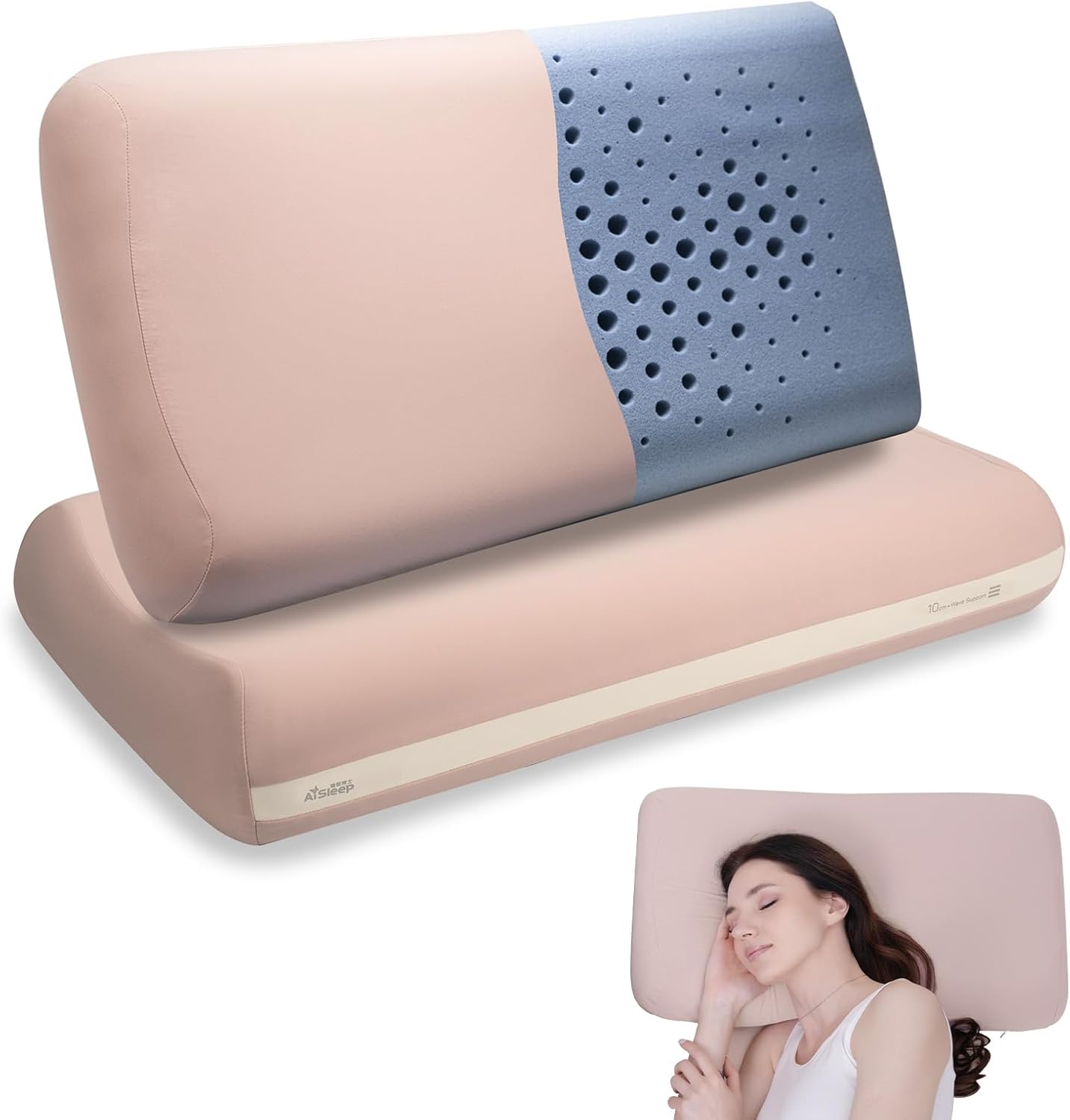 Cuscino Cervicale Memory Foam Ergonomico - immagine 1