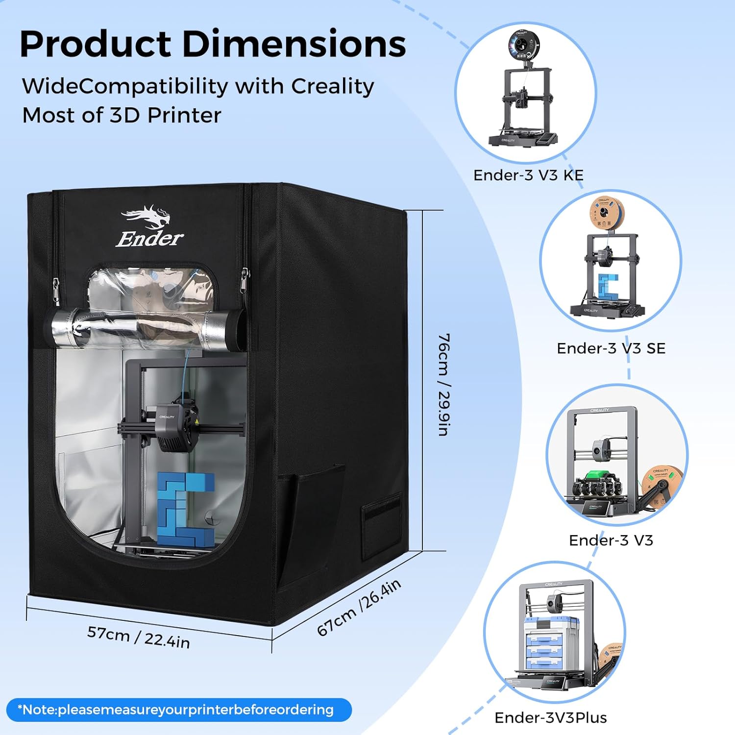 Creality Custodia Ignifuga per Stampante 3D - immagine 2