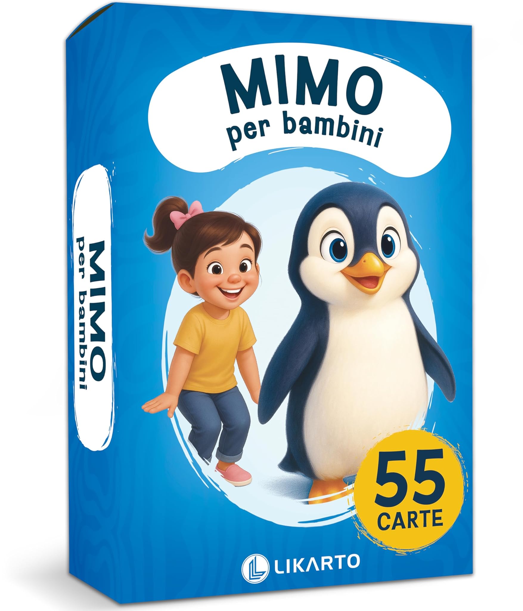Mimo per bambini – Gioco di carte divertente di mimica