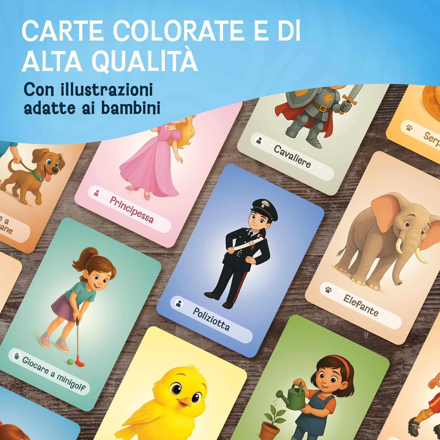 Mimo per bambini – Gioco di carte divertente di mimica - immagine 5