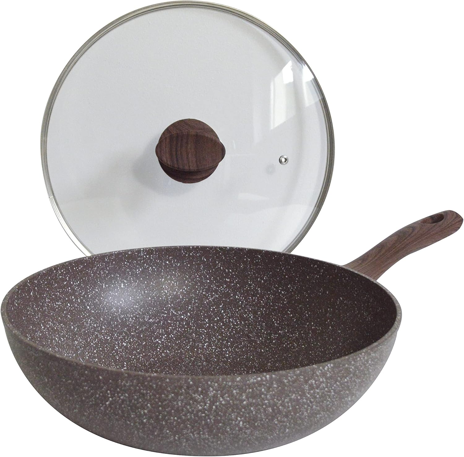 Pintinox Wok Alluminio Serie Natura 28cm - immagine 1